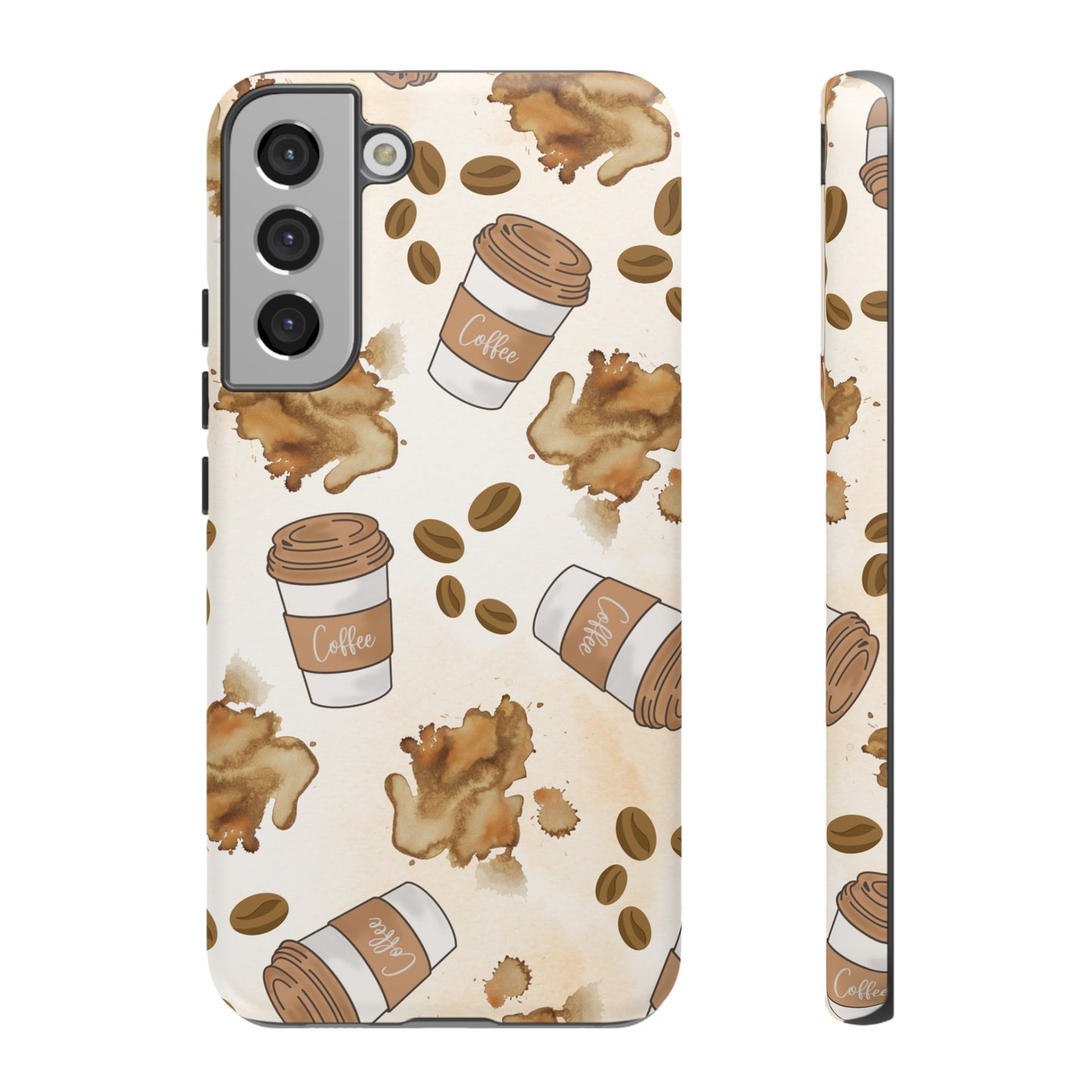 Coffee Wallpaper Phone Case | iPhone 15 Plus/ Pro, 14, 13, 12| Google Pixel 7, Pro, 5| Samsung Galaxy S23 All Major Phone Models