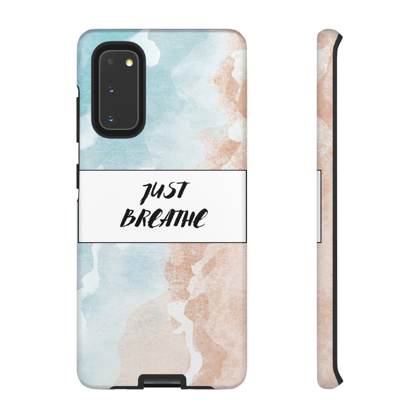 Just Breathe Phone Case | iPhone 15 Plus/ Pro, 14, 13, 12| Google Pixel 7, Pro, 5| Samsung Galaxy S23 All Major Phone Models