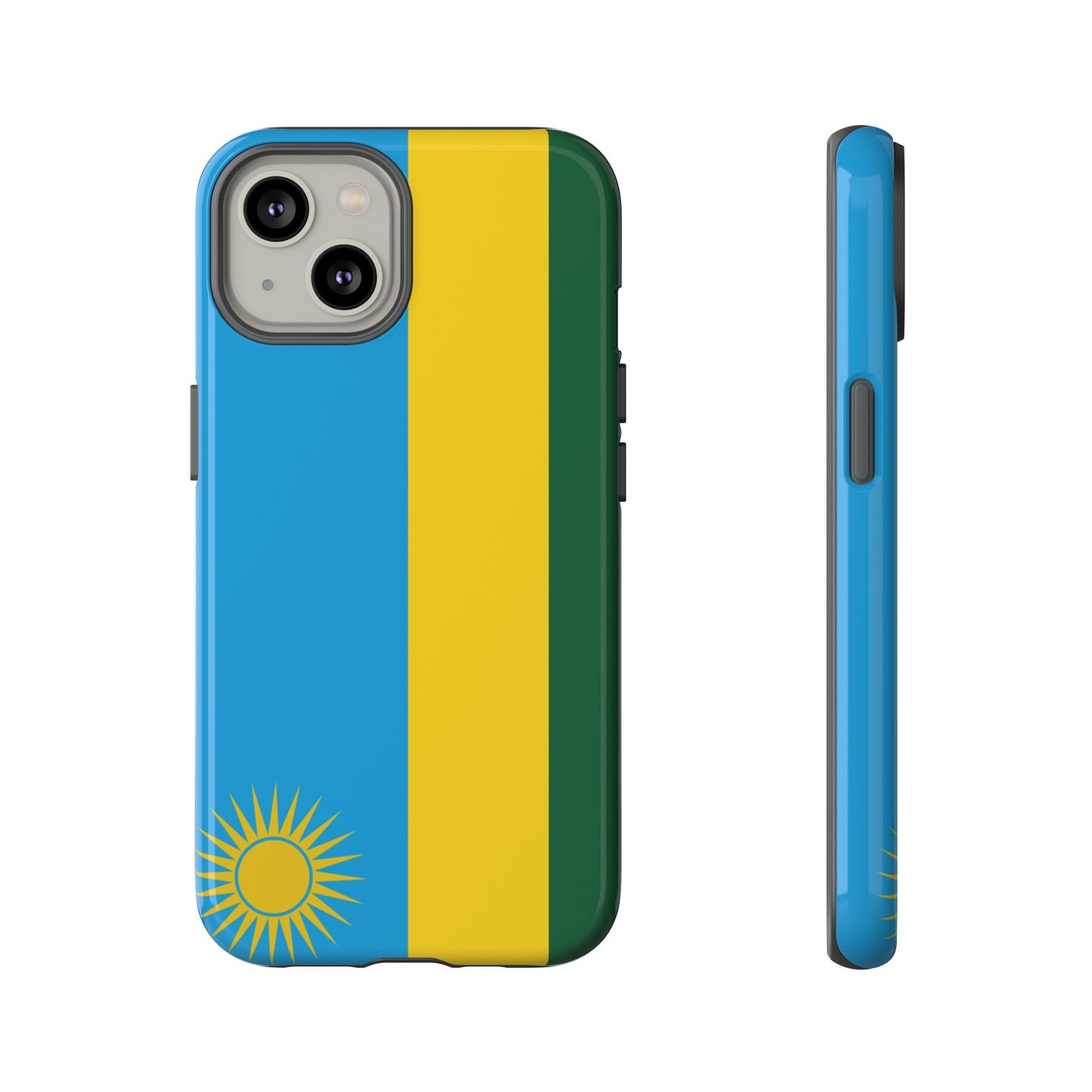 Rwanda Flag Phone Case | iPhone 15 Plus/ Pro, 14, 13, 12| Google Pixel 7, Pro, 5| Samsung Galaxy S23 All Major Phone Models