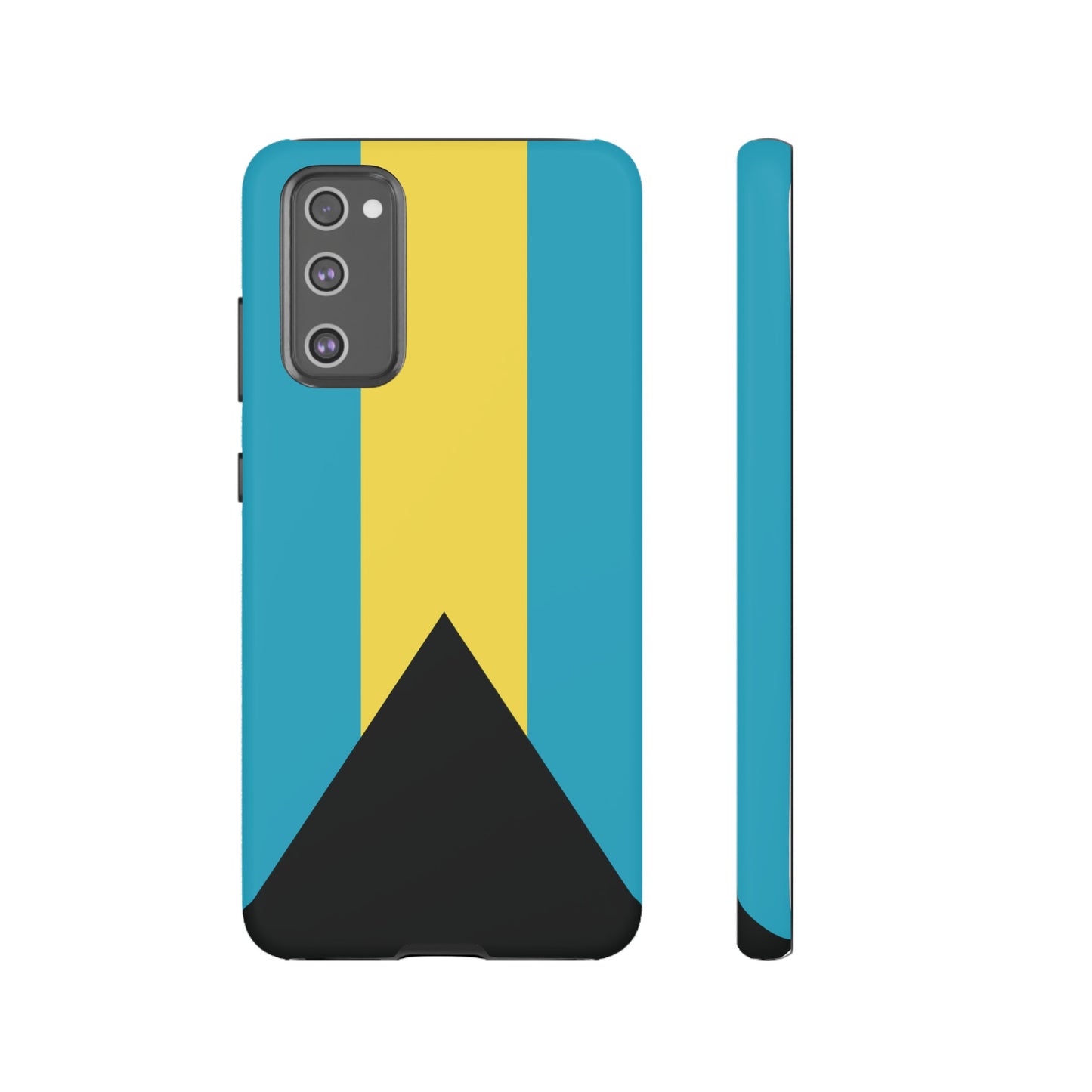 The Bahamas Flag Phone Case | iPhone 15 Plus/ Pro, 14, 13, 12| Google Pixel 7, Pro, 5| Samsung Galaxy S23 All Major Phone Models