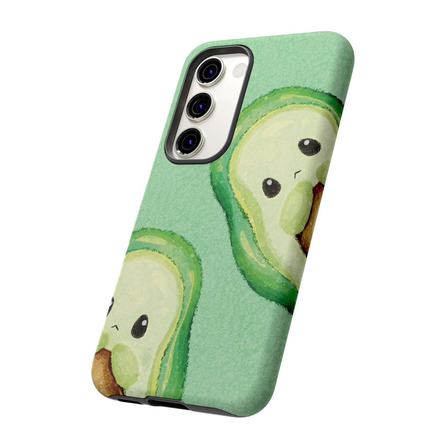 Avocado Friends Wallpaper Phone Case | iPhone 15 Plus/ Pro, 14, 13, 12| Google Pixel 7, Pro, 5| Samsung Galaxy S23 All Major Phone Models