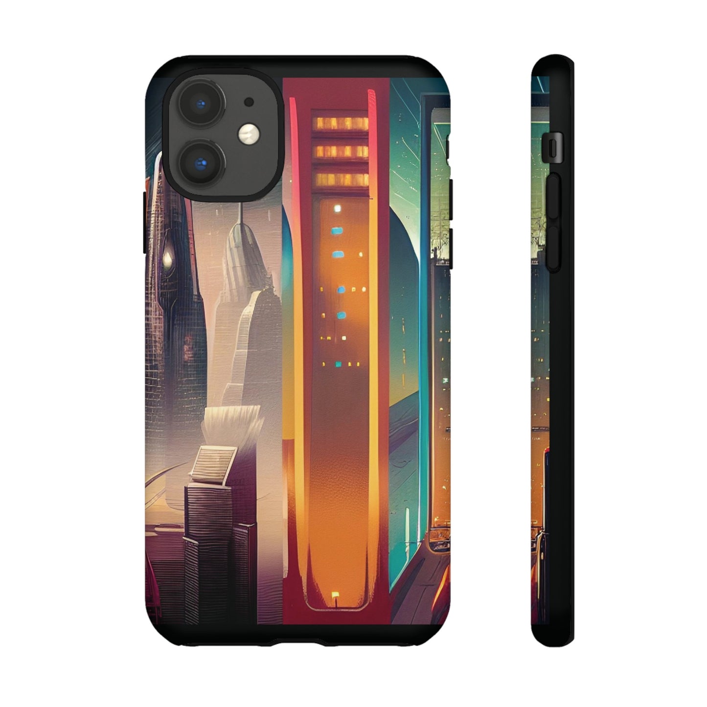 Sci-Fi  Buildings Wallpaper Phone Case | iPhone 15 Plus/ Pro, 14, 13, 12| Google Pixel 7, Pro, 5| Samsung Galaxy S23 All Major Phone Models