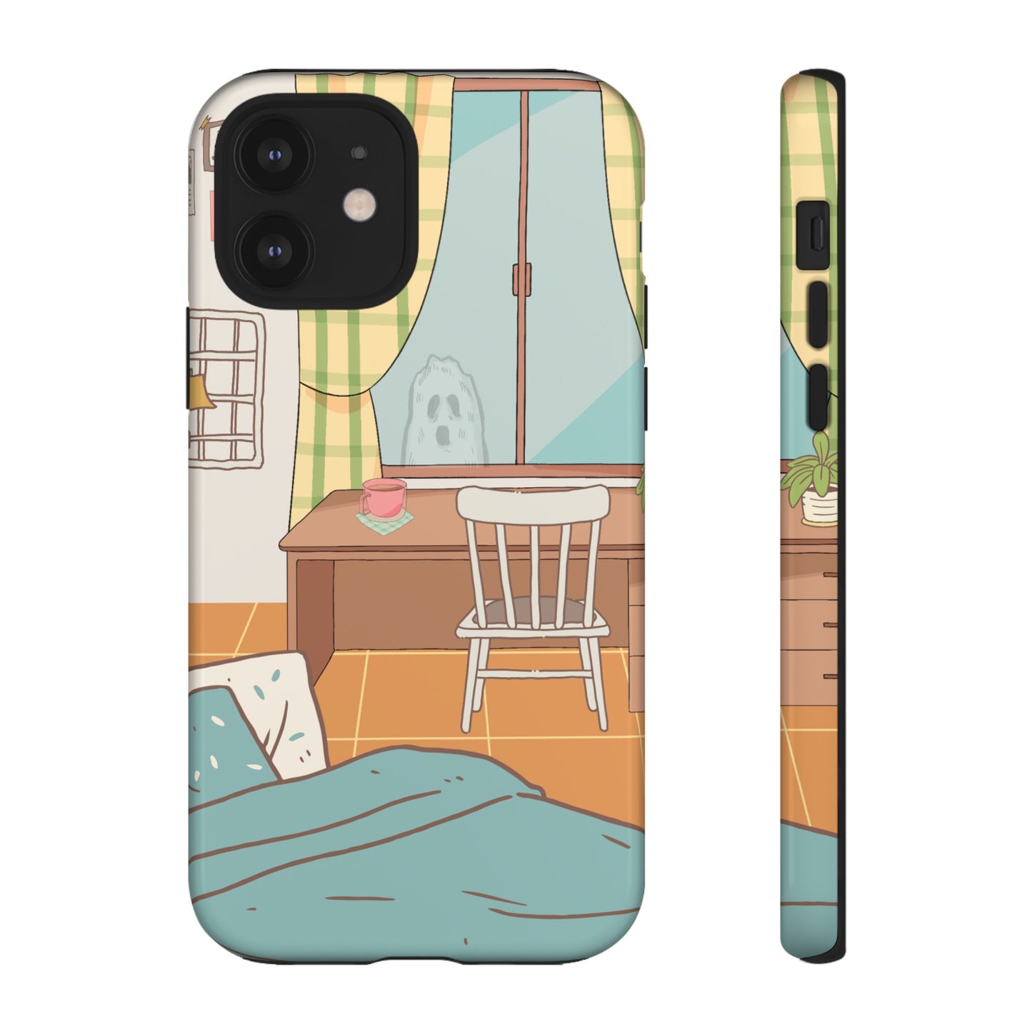 Ghost At The Window Wallpaper Phone Case | iPhone 15 Plus/ Pro, 14, 13, 12| Google Pixel 7, Pro, 5| Samsung Galaxy S23 All Major Phone Models