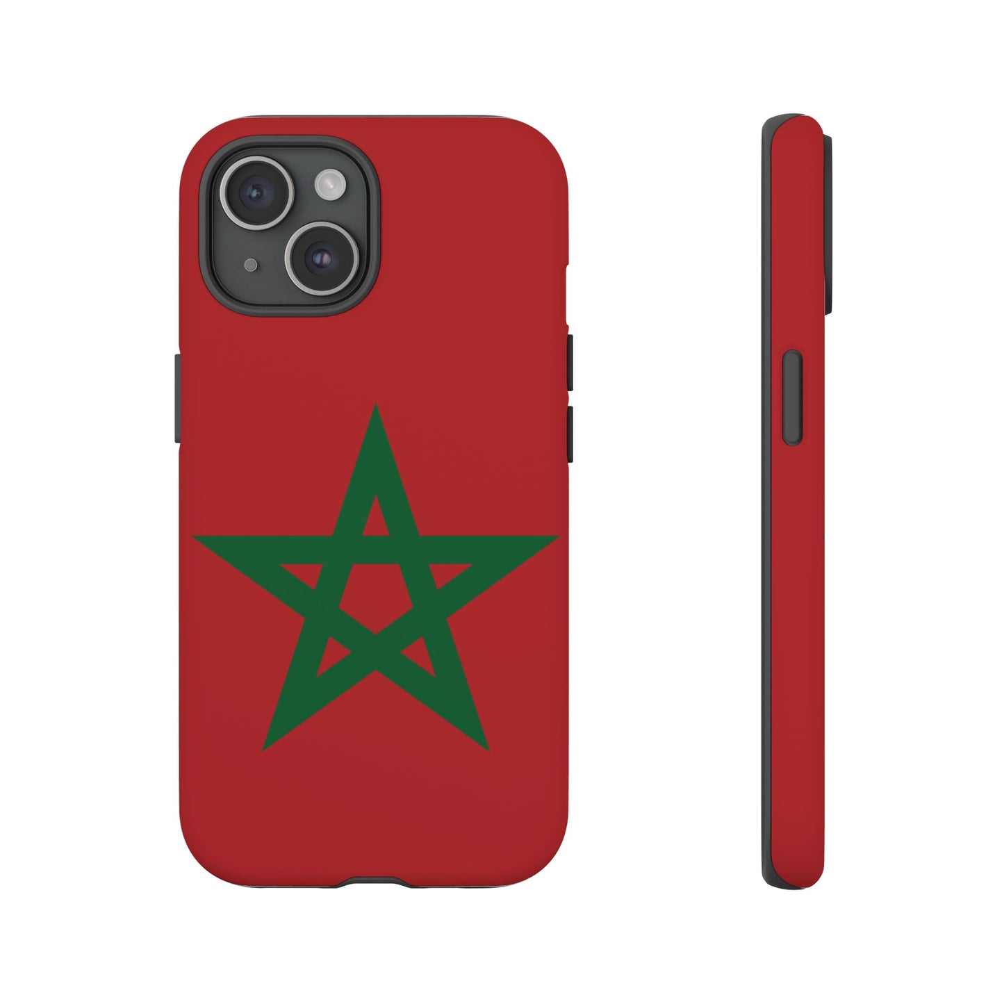 Morocco Flag Phone Case | iPhone 15 Plus/ Pro, 14, 13, 12| Google Pixel 7, Pro, 5| Samsung Galaxy S23 All Major Phone Models