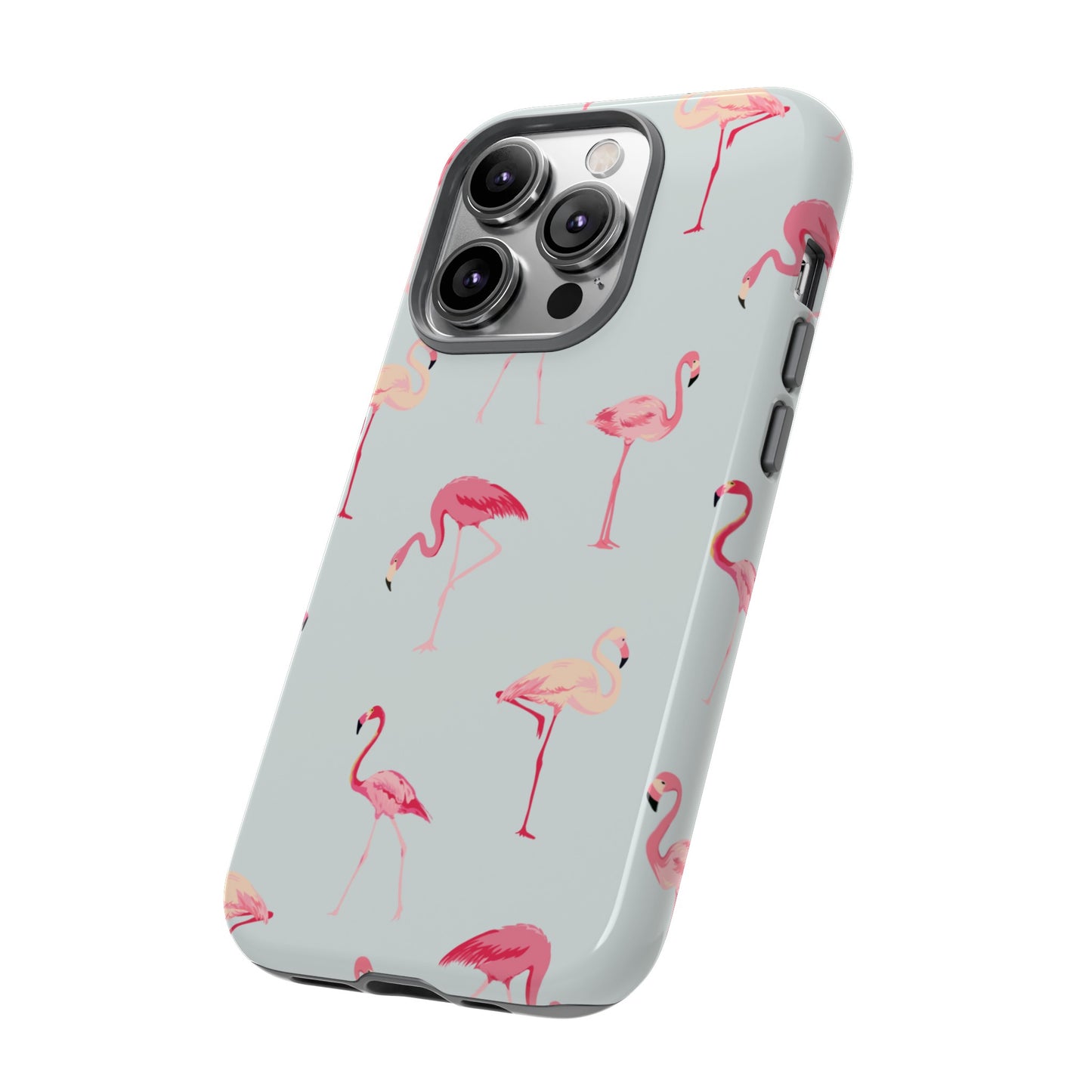 Flamingo Wallpaper Phone Case | iPhone 15 Plus/ Pro, 14, 13, 12| Google Pixel 7, Pro, 5| Samsung Galaxy S23 All Major Phone Models