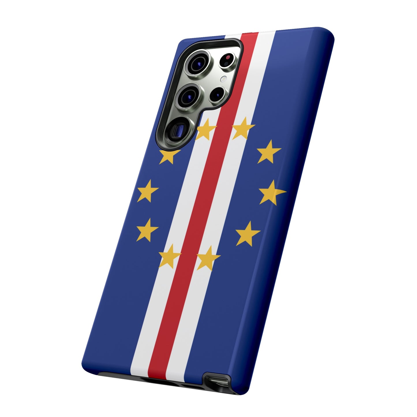 Cape Verde Flag Phone Case | iPhone 15 Plus/ Pro, 14, 13, 12| Google Pixel 7, Pro, 5| Samsung Galaxy S23 All Major Phone Models