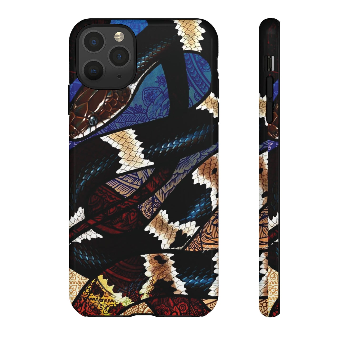 Snake Wallpaper Phone Case | iPhone 15 Plus/ Pro, 14, 13, 12| Google Pixel 7, Pro, 5| Samsung Galaxy S23 All Major Phone Models