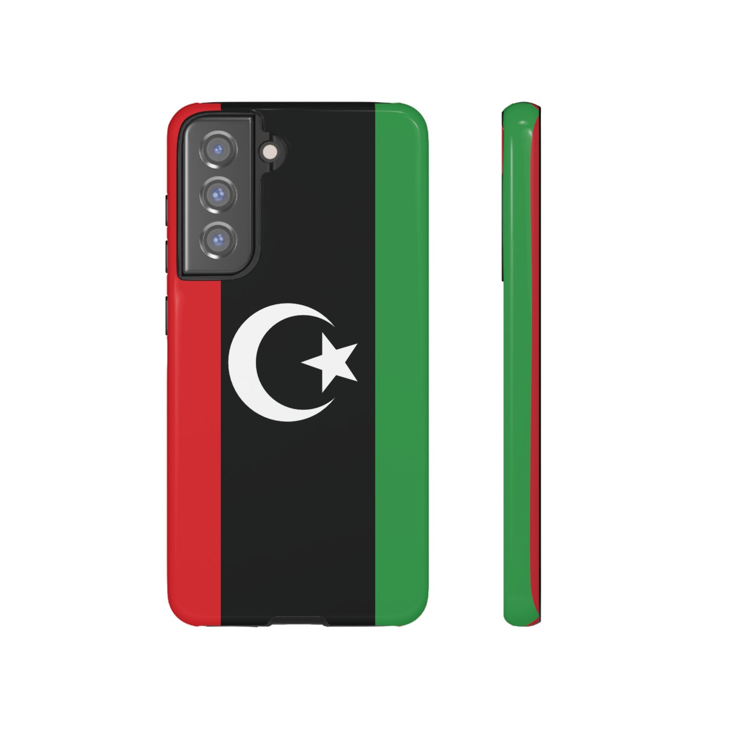 Libya Flag Phone Case | iPhone 15 Plus/ Pro, 14, 13, 12| Google Pixel 7, Pro, 5| Samsung Galaxy S23 All Major Phone Models