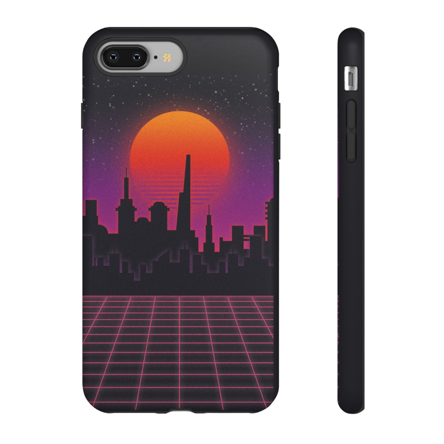 Retro City Phone Case | iPhone 15 Plus/ Pro, 14, 13, 12| Google Pixel 7, Pro, 5| Samsung Galaxy S23 All Major Phone Models