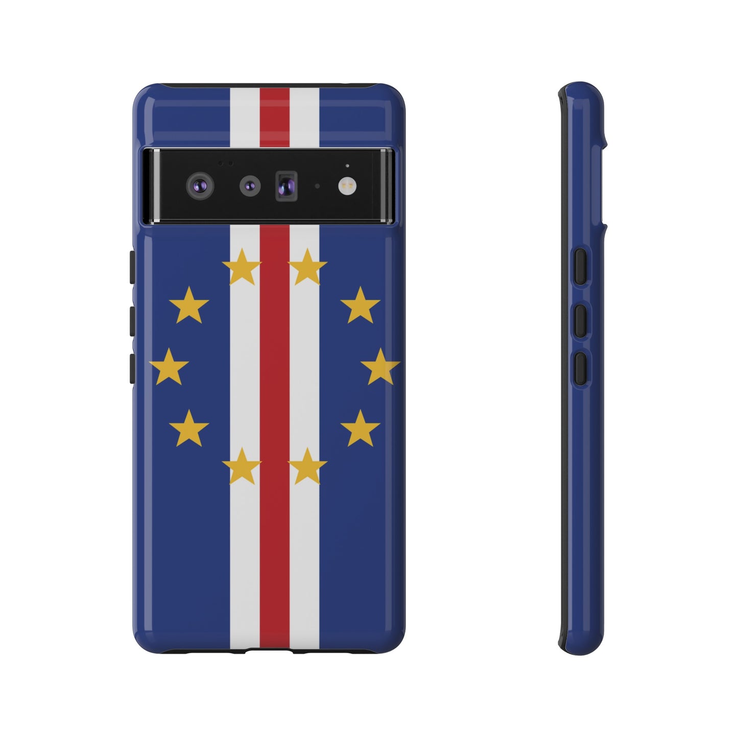 Cape Verde Flag Phone Case | iPhone 15 Plus/ Pro, 14, 13, 12| Google Pixel 7, Pro, 5| Samsung Galaxy S23 All Major Phone Models