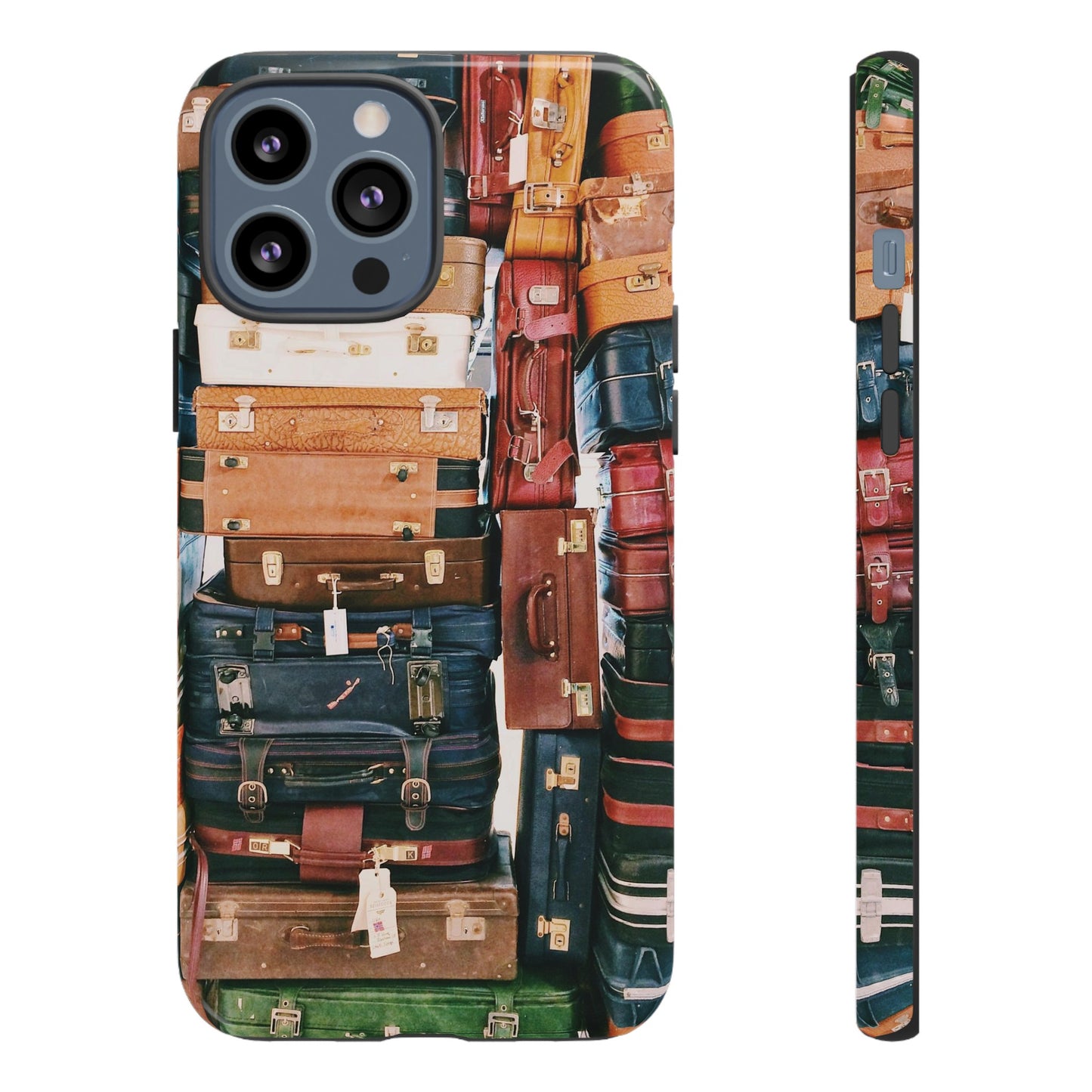 Suitcase Wallpaper Phone Case | iPhone 15 Plus/ Pro, 14, 13, 12| Google Pixel 7, Pro, 5| Samsung Galaxy S23 All Major Phone Models