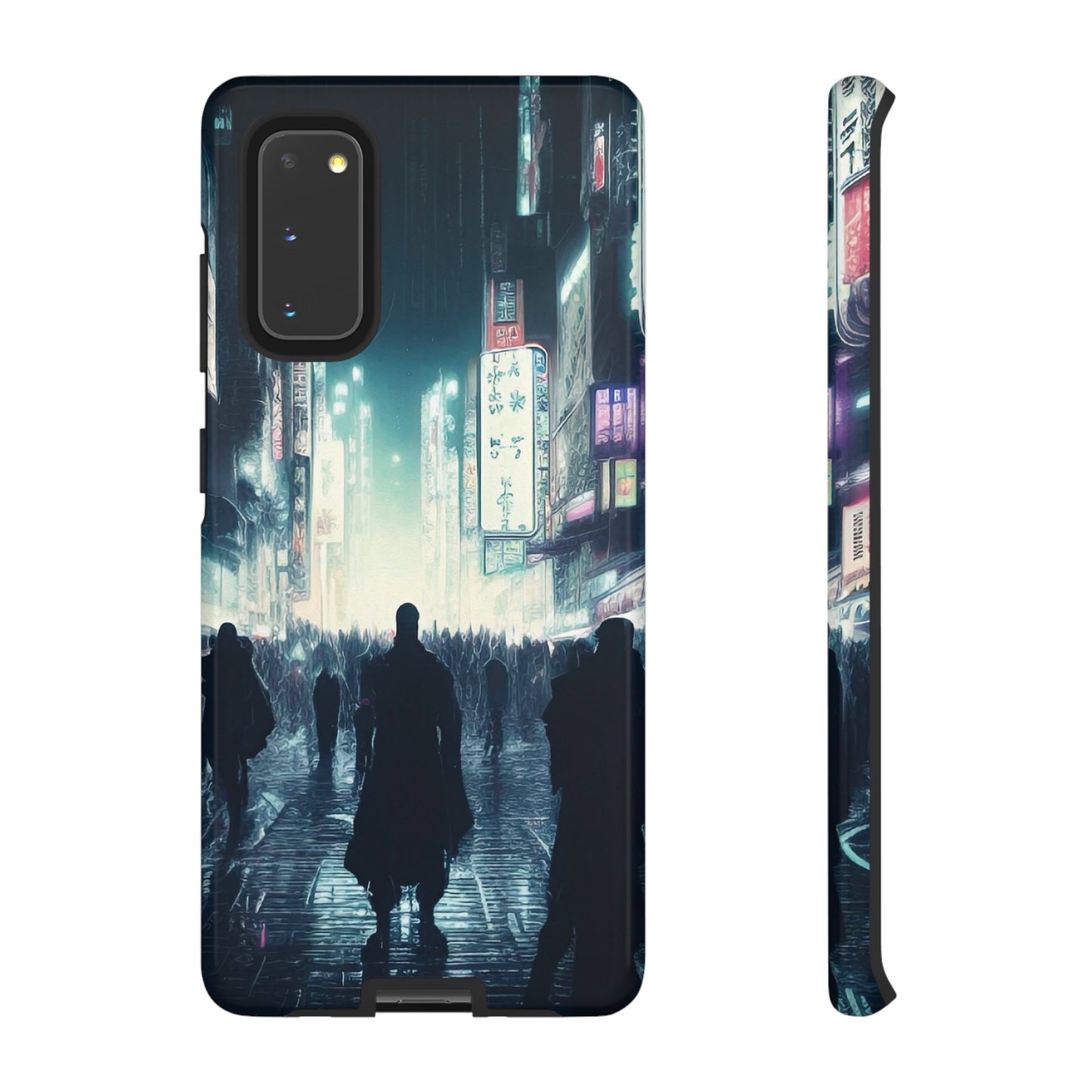 Strangers in the City Wallpaper Phone Case | iPhone 15 Plus/ Pro, 14, 13, 12| Google Pixel 7, Pro, 5| Samsung Galaxy S23 All Major Phone Models