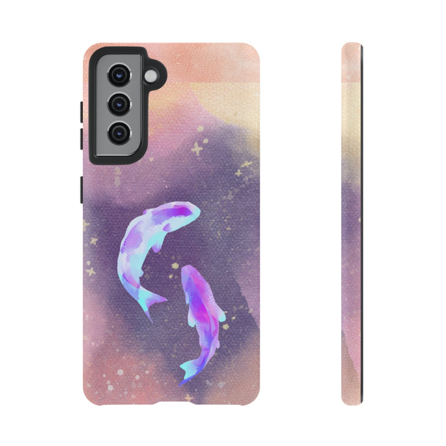 Cosmic Koi Phone Case | iPhone 15 Plus/ Pro, 14, 13, 12| Google Pixel 7, Pro, 5| Samsung Galaxy S23 All Major Phone Models