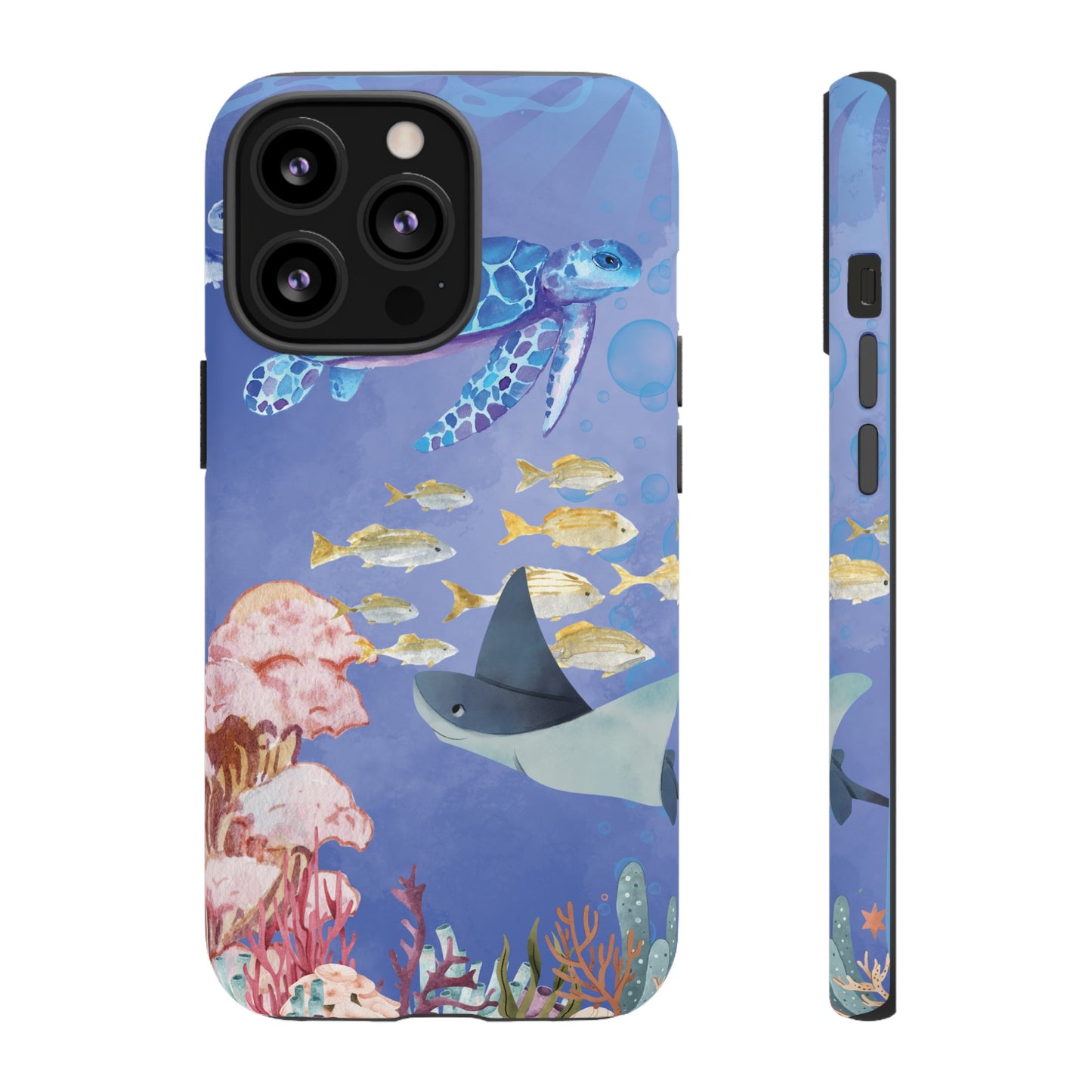 Underwater Scene Wallpaper Phone Case | iPhone 15 Plus/ Pro, 14, 13, 12| Google Pixel 7, Pro, 5| Samsung Galaxy S23 All Major Phone Models