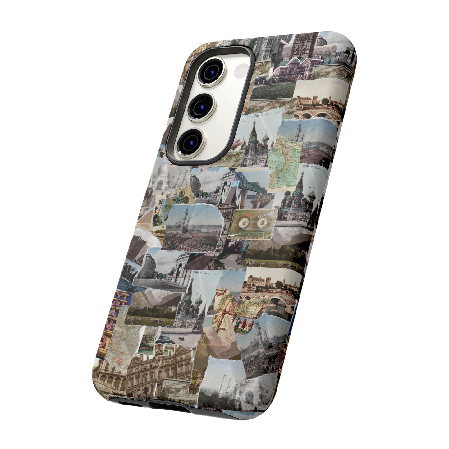 Travel Collage Wallpaper Phone Case | iPhone 15 Plus/ Pro, 14, 13, 12| Google Pixel 7, Pro, 5| Samsung Galaxy S23 All Major Phone Models