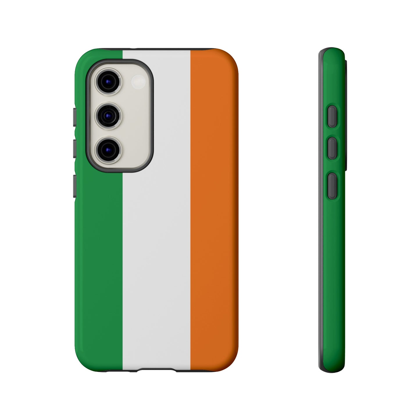 Ireland Flag Phone Case | iPhone 15 Plus/ Pro, 14, 13, 12| Google Pixel 7, Pro, 5| Samsung Galaxy S23 All Major Phone Models