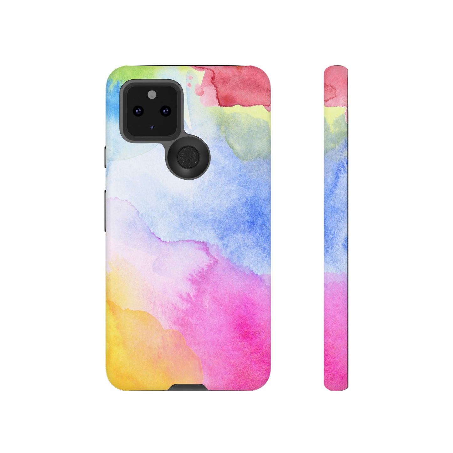 Watercolour Rainbow Phone Case | iPhone 15 Plus/ Pro, 14, 13, 12| Google Pixel 7, Pro, 5| Samsung Galaxy S23 All Major Phone Models