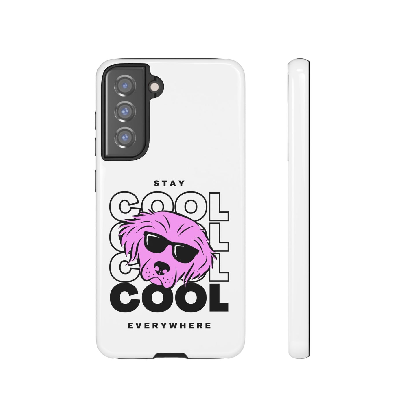 Stay Cool Phone Case | iPhone 15 Plus/ Pro, 14, 13, 12| Google Pixel 7, Pro, 5| Samsung Galaxy S23 All Major Phone Models