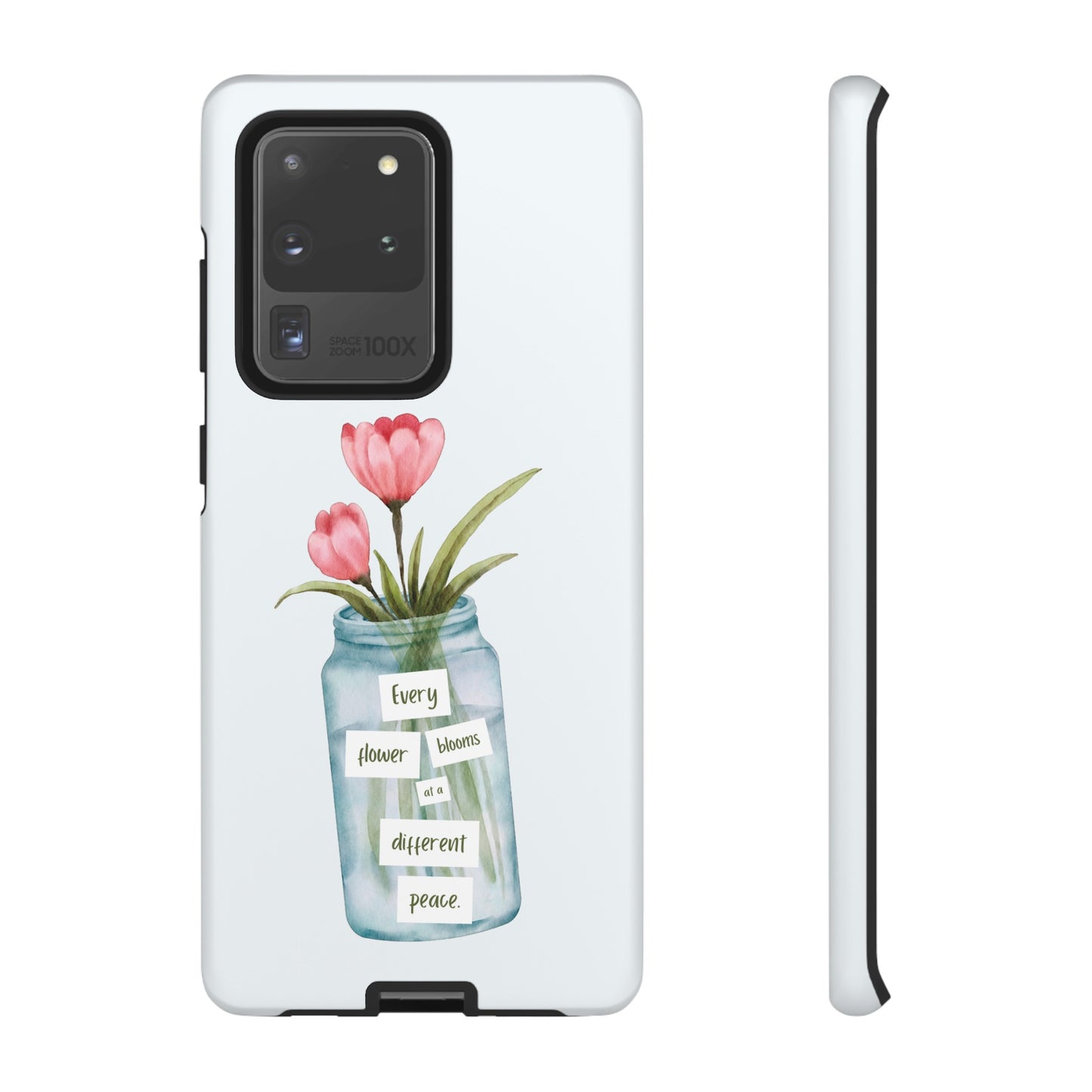 Flowers in a Jar Wallpaper Phone Case | iPhone 15 Plus/ Pro, 14, 13, 12| Google Pixel 7, Pro, 5| Samsung Galaxy S23 All Major Phone Models