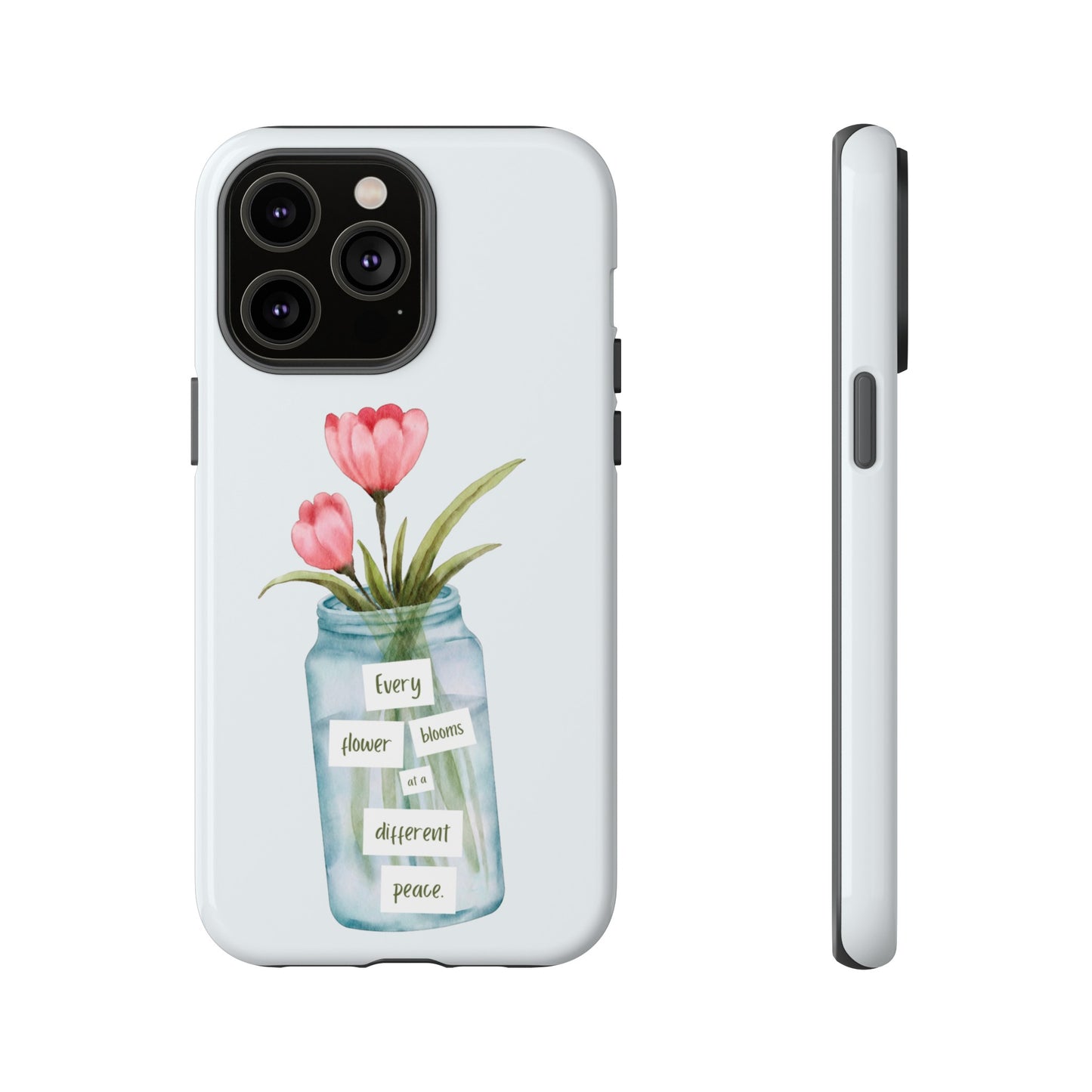 Flowers in a Jar Wallpaper Phone Case | iPhone 15 Plus/ Pro, 14, 13, 12| Google Pixel 7, Pro, 5| Samsung Galaxy S23 All Major Phone Models