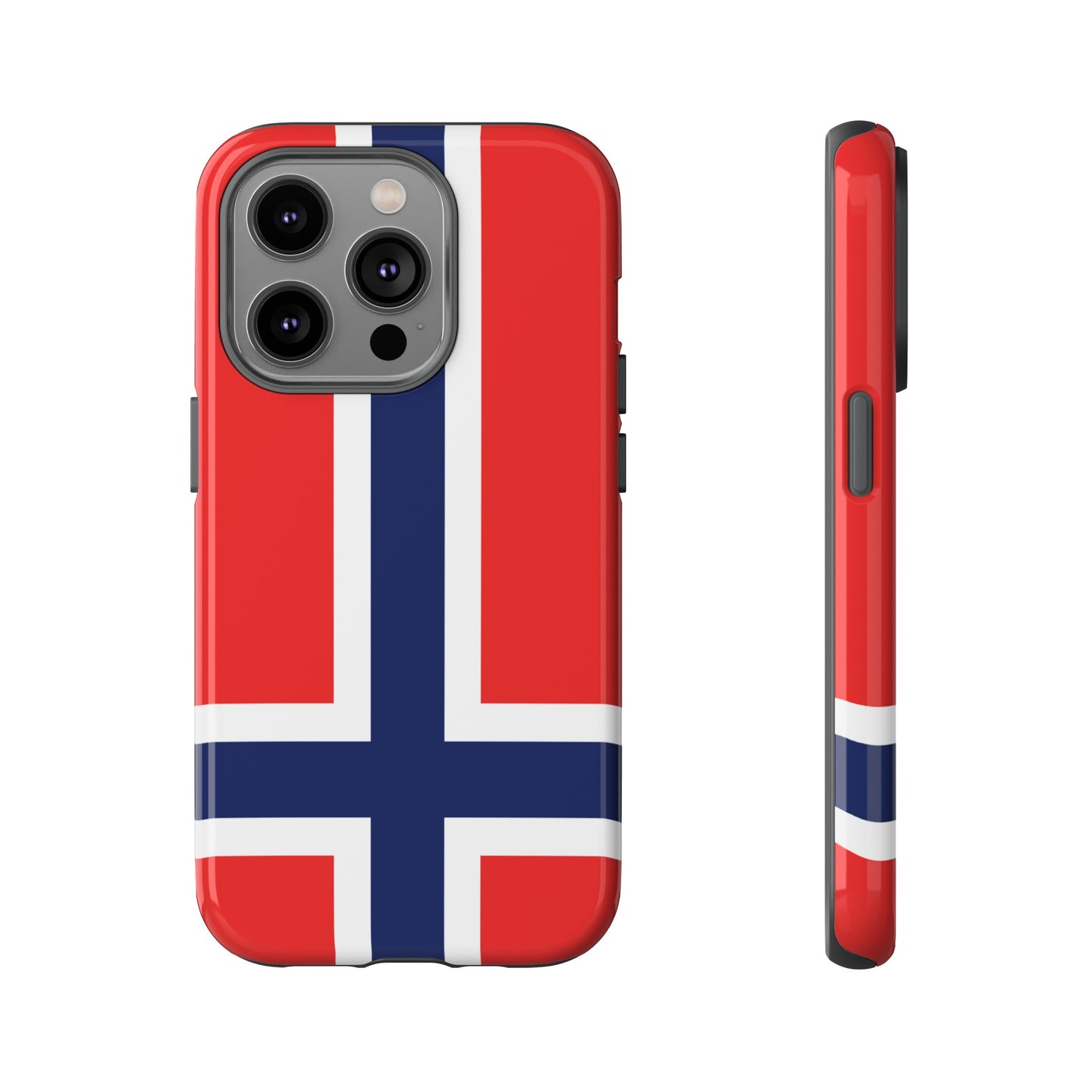 Norway Flag Phone Case | iPhone 15 Plus/ Pro, 14, 13, 12| Google Pixel 7, Pro, 5| Samsung Galaxy S23 All Major Phone Models