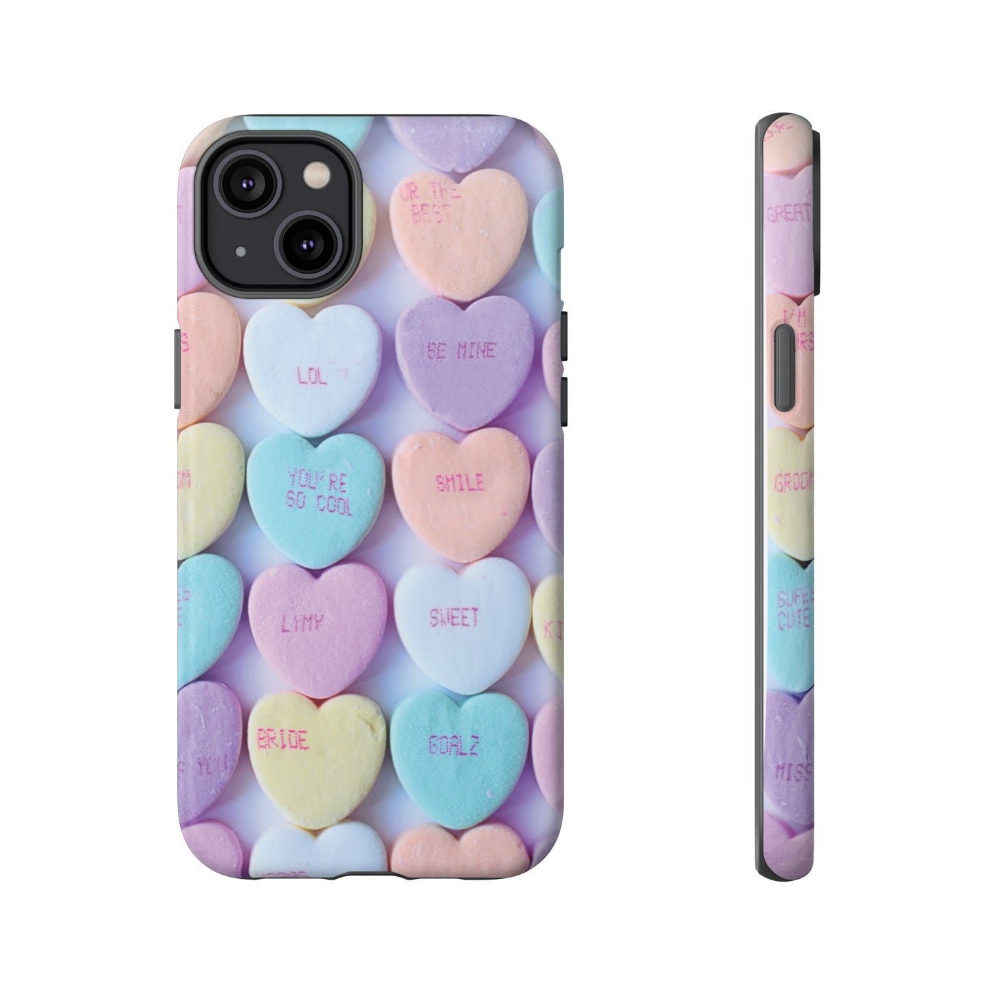 Hearts Valentine's Day Wallpaper Phone Case | iPhone 15 Plus/ Pro, 14, 13, 12| Google Pixel 7, Pro, 5| Samsung Galaxy S23 All Major Phone Models