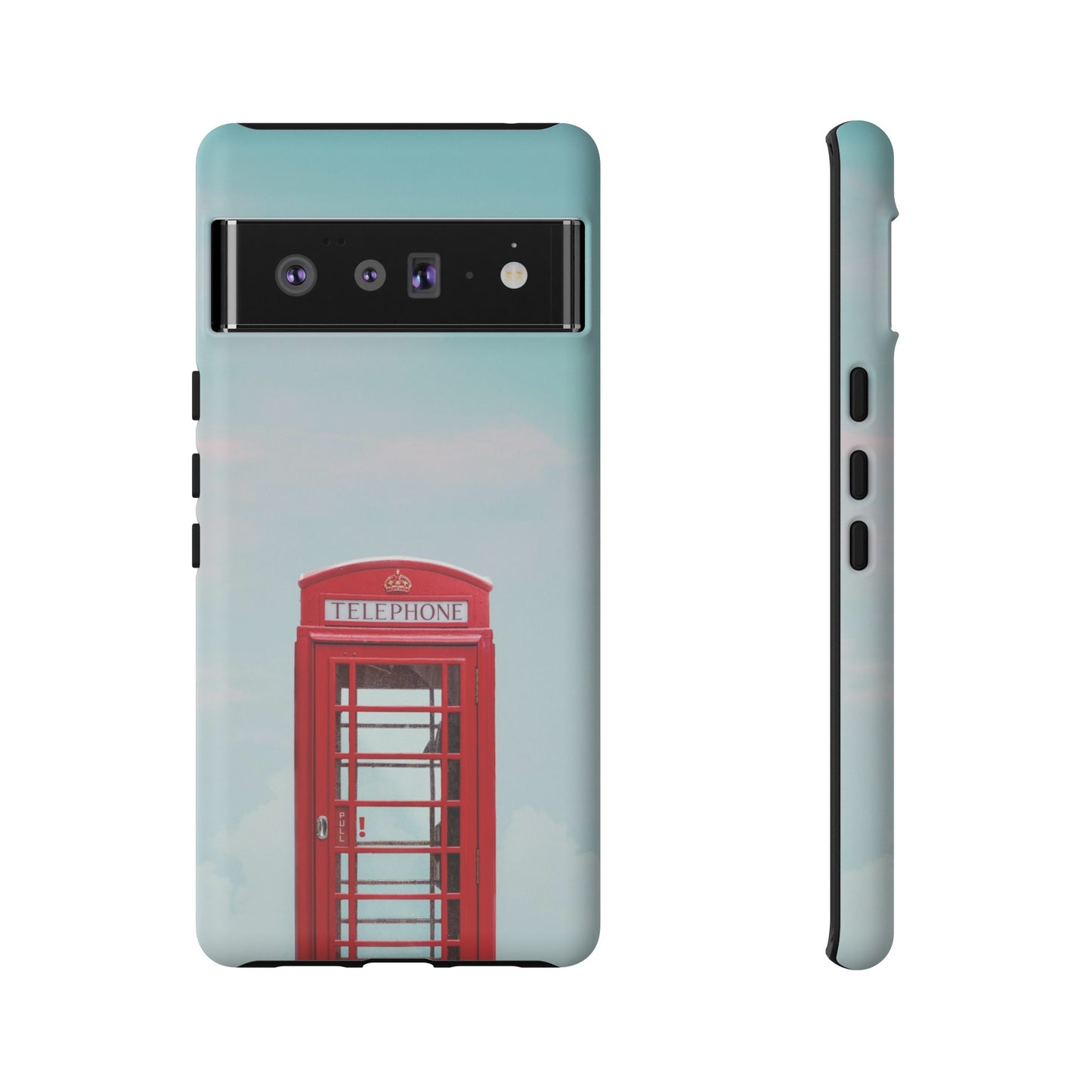 Telephone Booth Wallpaper Phone Case |iPhone 15 Plus/ Pro, 14, 13, 12|Google Pixel 7, Pro, 5| Samsung Galaxy S23 All Major Phone Models