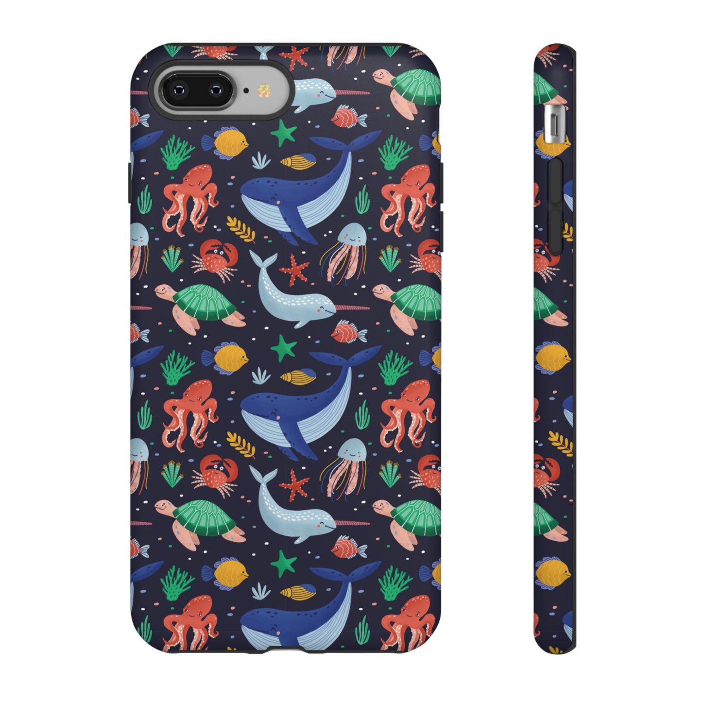 Sea Creatures Wallpaper Phone Case | iPhone 15 Plus/ Pro, 14, 13, 12| Google Pixel 7, Pro, 5| Samsung Galaxy S23 All Major Phone Models