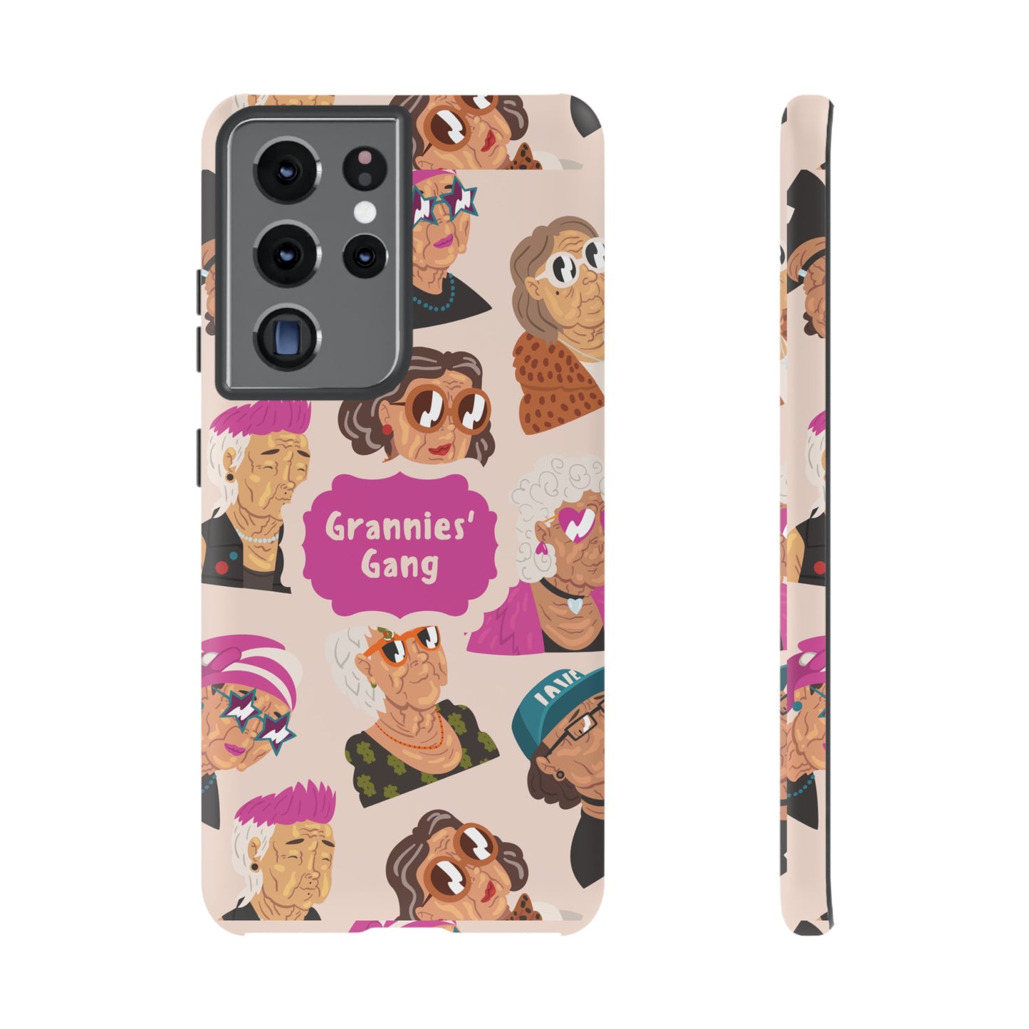 Grannies' Gang Wallpaper Phone Case | iPhone 15 Plus/ Pro, 14, 13, 12| Google Pixel 7, Pro, 5| Samsung Galaxy S23 All Major Phone Models