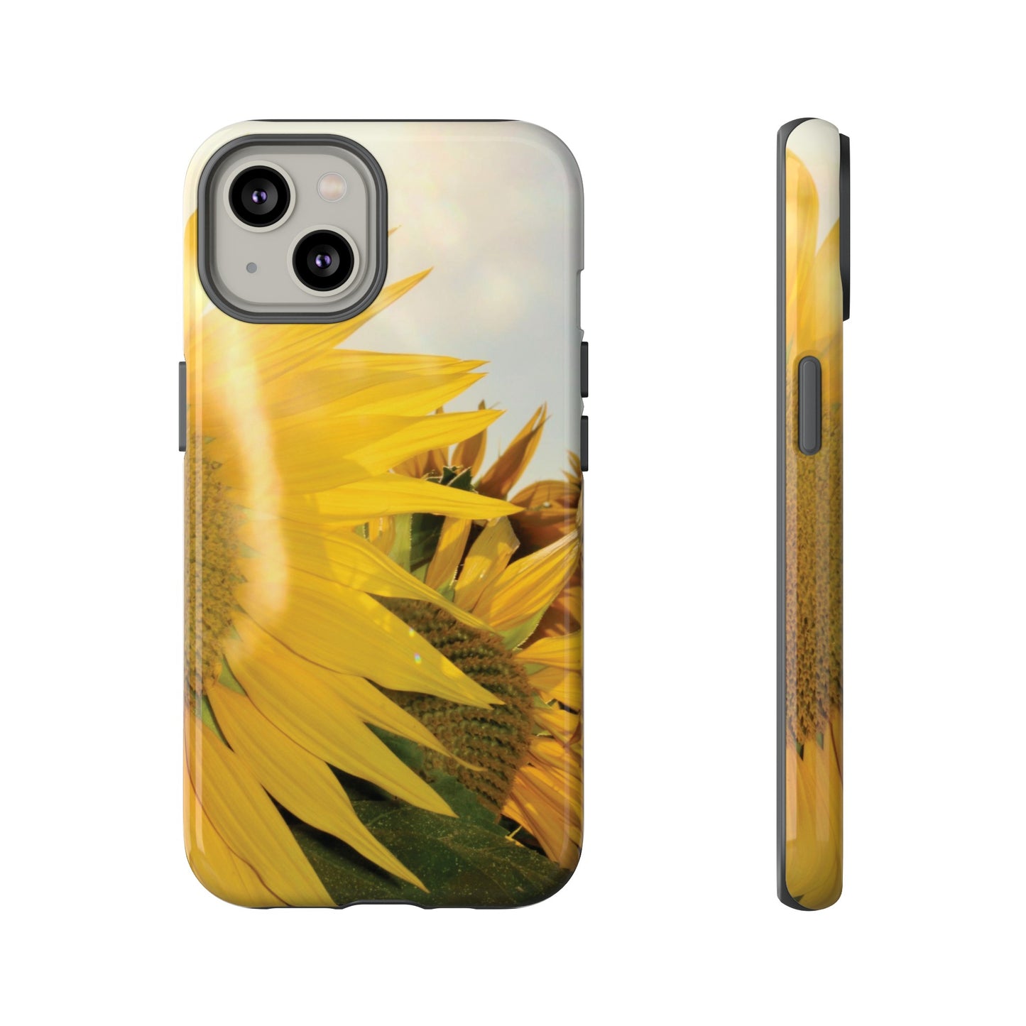 Bright Sunflower Wallpaper Phone Case | iPhone 15 Plus/ Pro, 14, 13, 12| Google Pixel 7, Pro, 5| Samsung Galaxy S23 All Major Phone Models