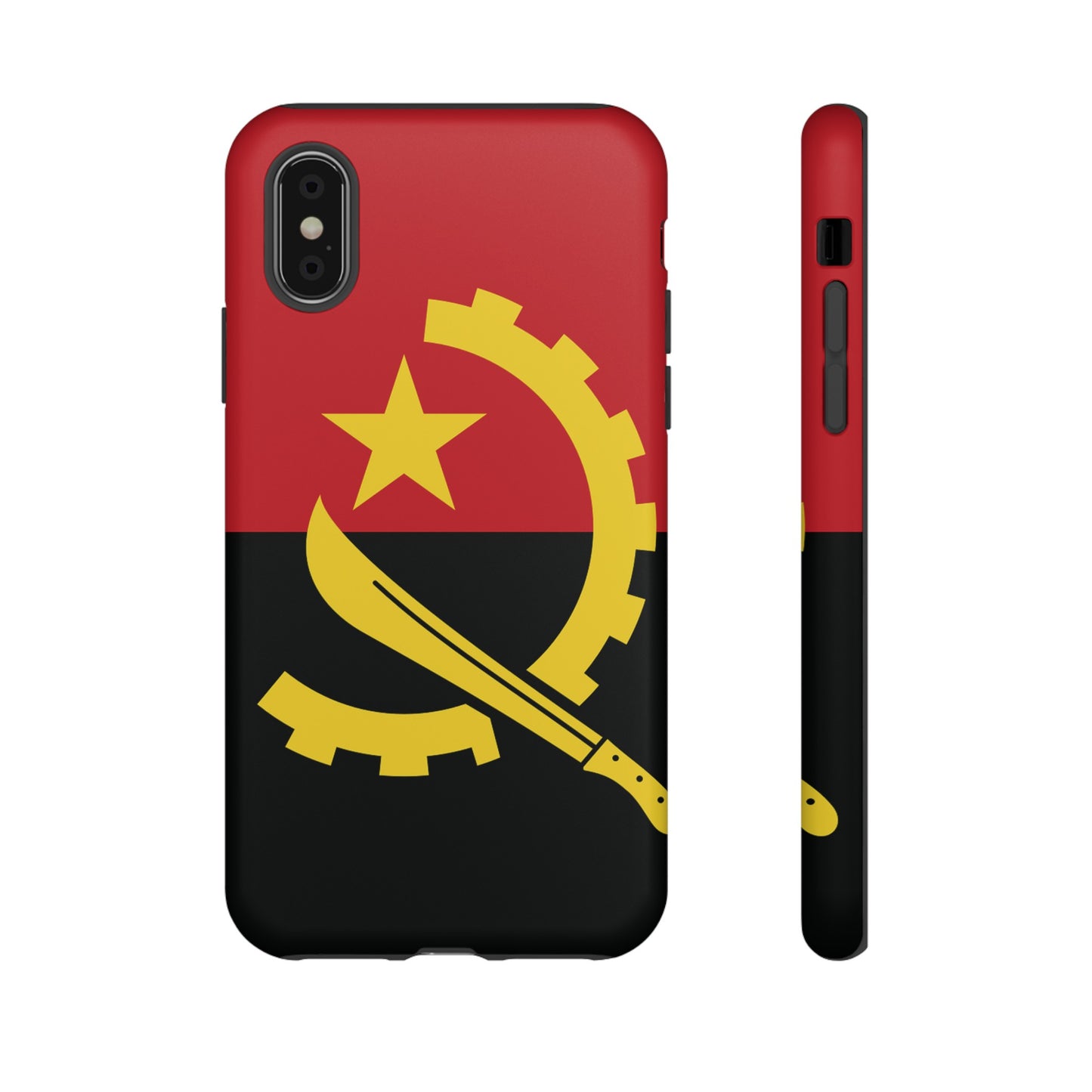 Angola Flag Phone Case | iPhone 15 Plus/ Pro, 14, 13, 12| Google Pixel 7, Pro, 5| Samsung Galaxy S23 All Major Phone Models