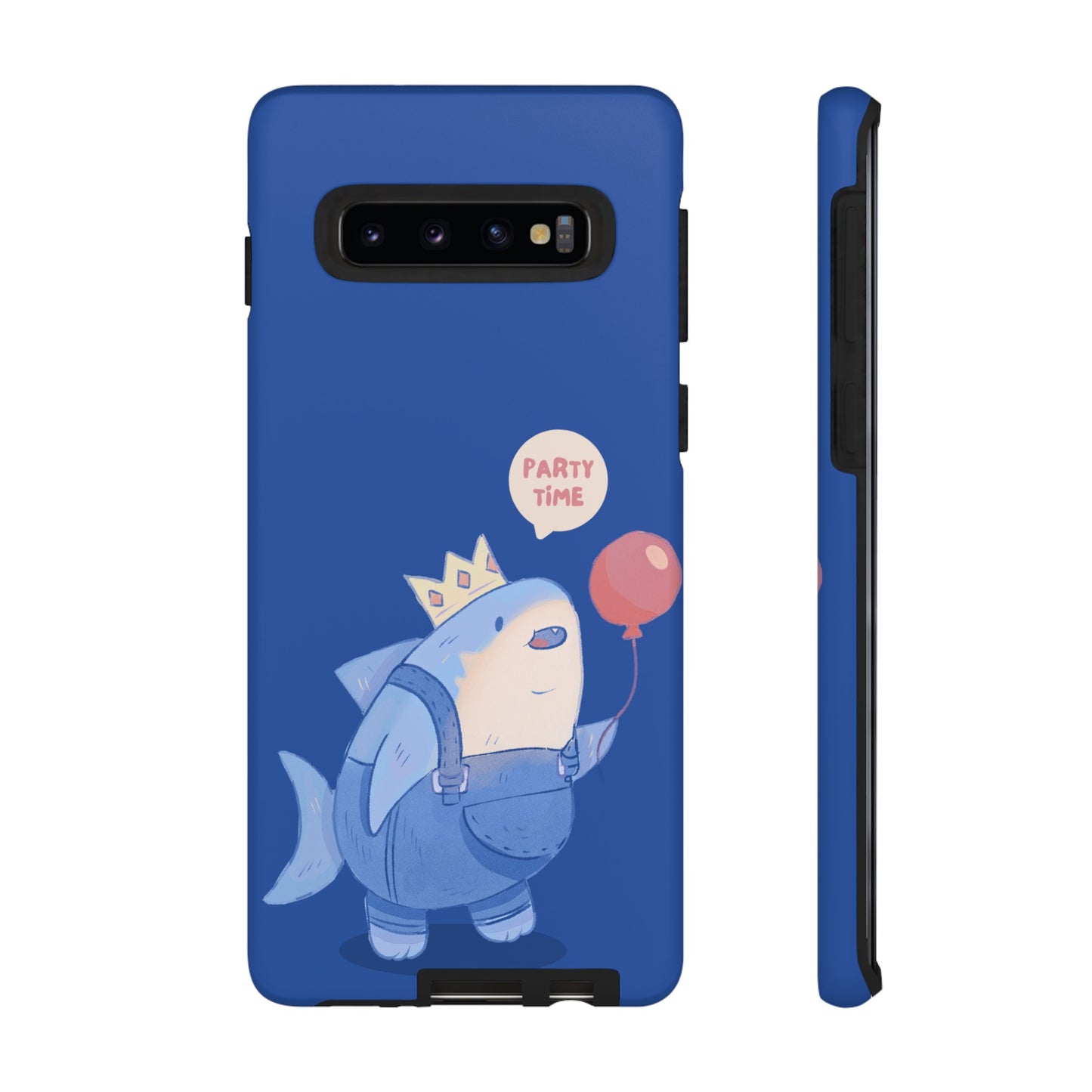 Shark Party Time Phone Case | iPhone 15 Plus/ Pro, 14, 13, 12| Google Pixel 7, Pro, 5| Samsung Galaxy S23 All Major Phone Models