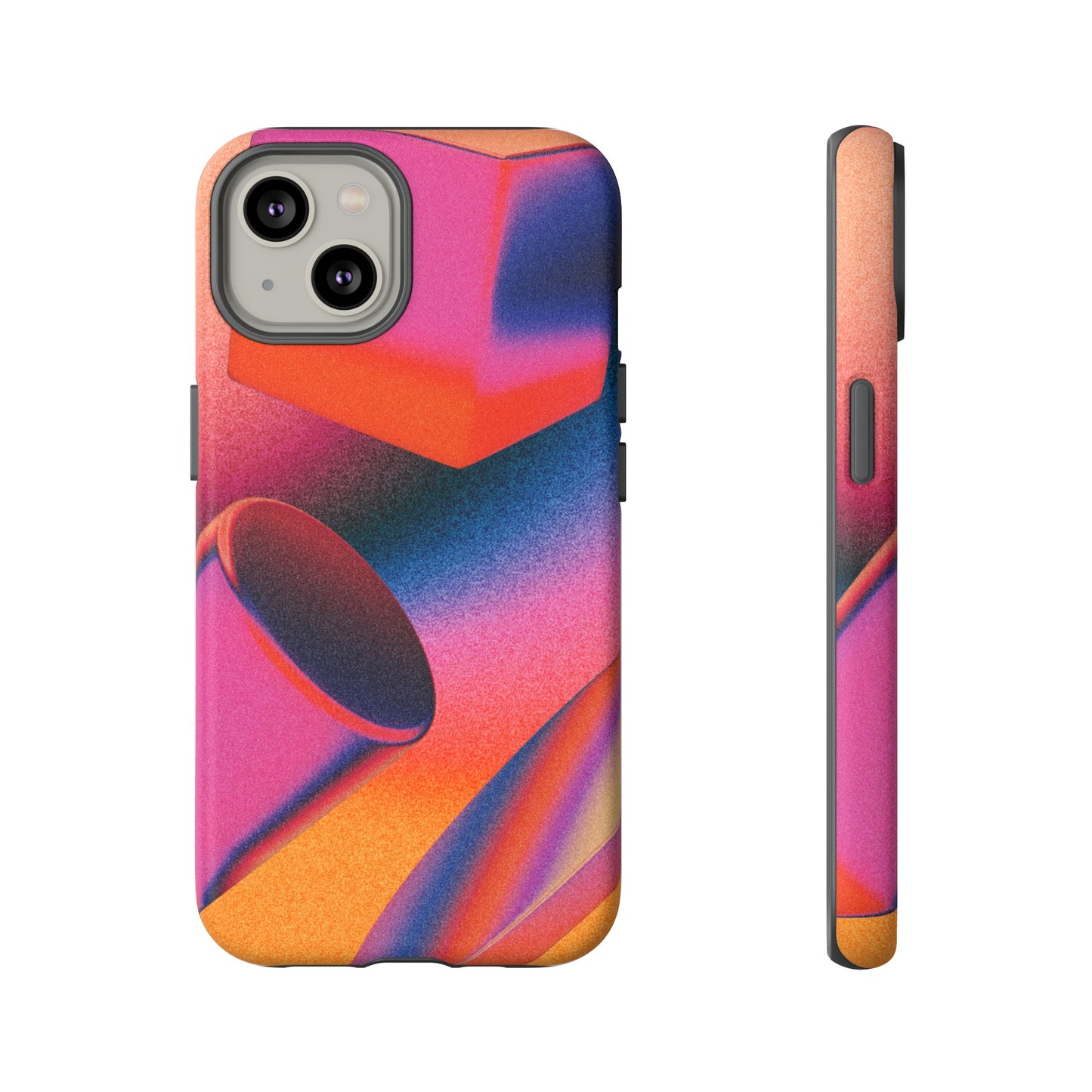 Floating Shapes Wallpaper Phone Case | iPhone 15 Plus/ Pro, 14, 13, 12| Google Pixel 7, Pro, 5| Samsung Galaxy S23 All Major Phone Models