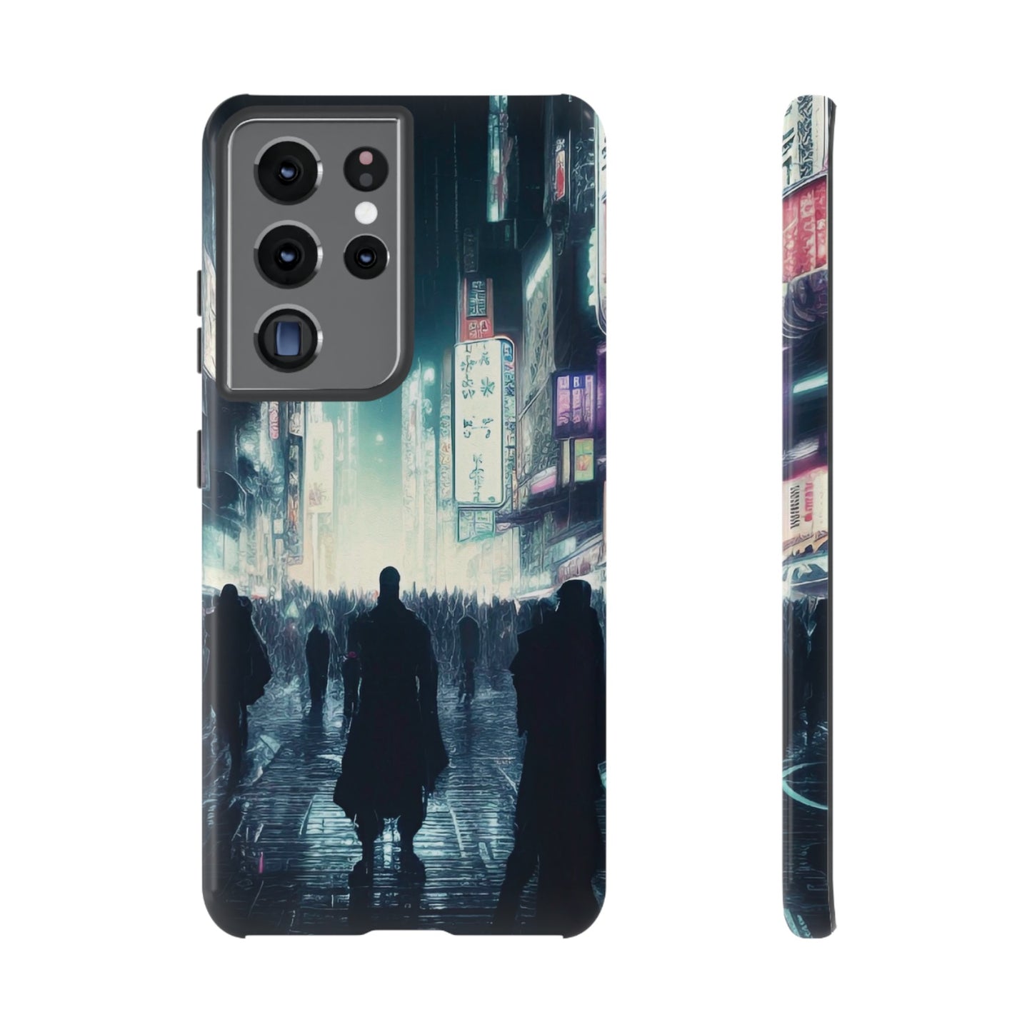 Strangers in the City Wallpaper Phone Case | iPhone 15 Plus/ Pro, 14, 13, 12| Google Pixel 7, Pro, 5| Samsung Galaxy S23 All Major Phone Models