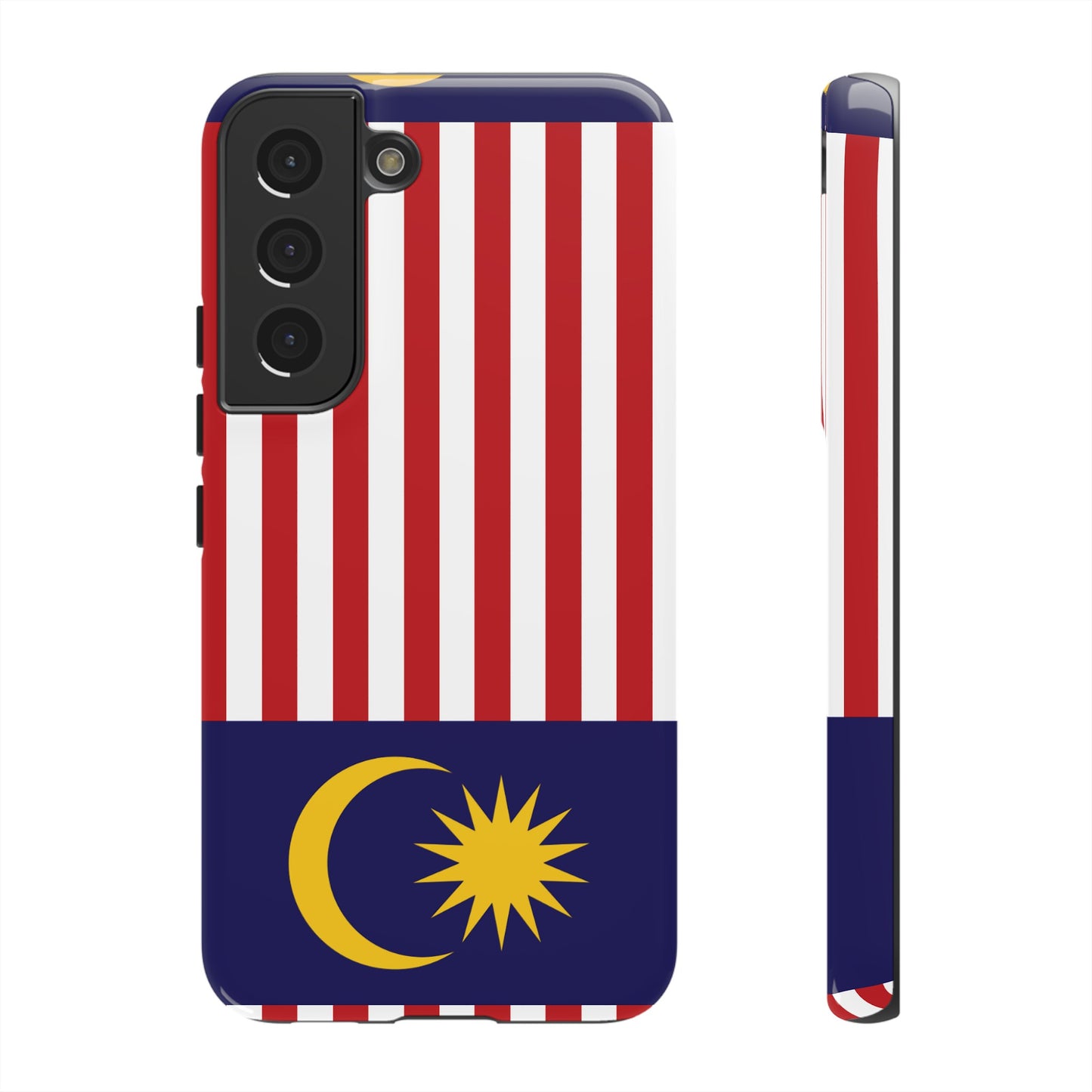 Malaysia Flag Phone Case | iPhone 15 Plus/ Pro, 14, 13, 12| Google Pixel 7, Pro, 5| Samsung Galaxy S23 All Major Phone Models