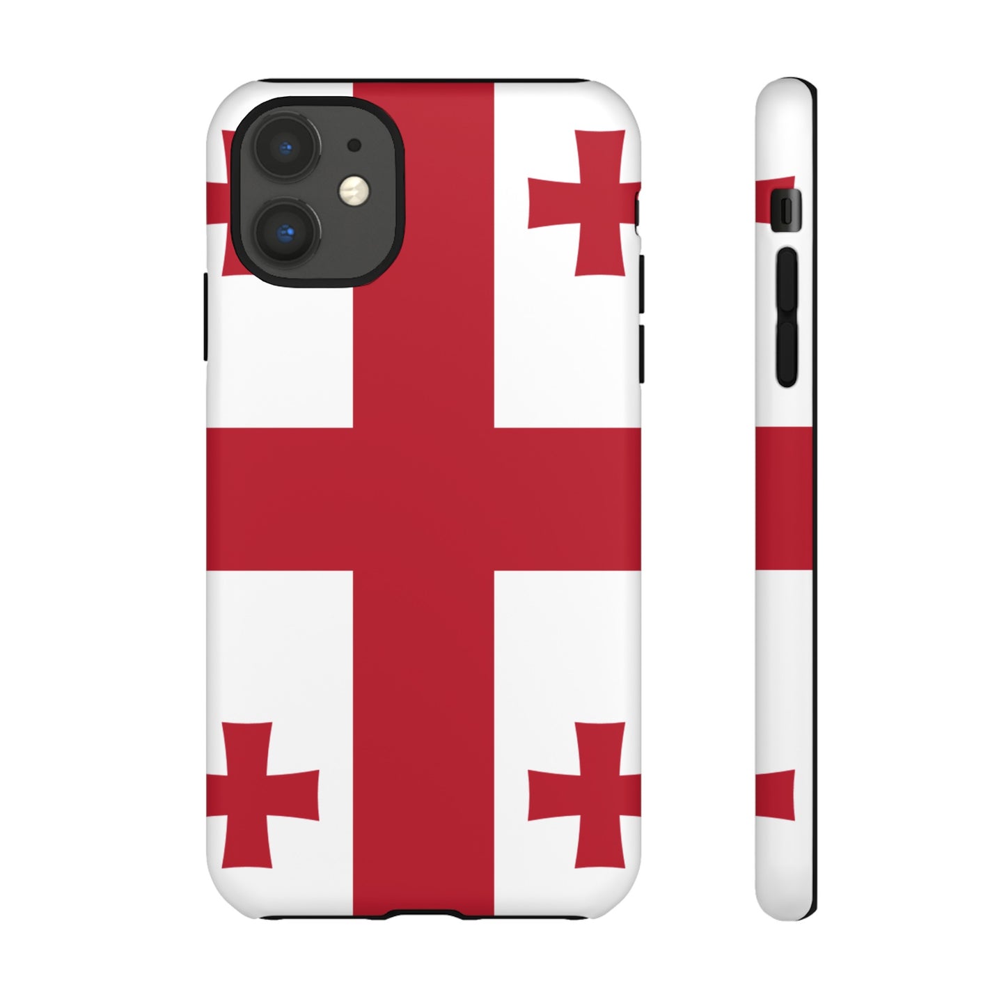 Georgia Flag Phone Case | iPhone 15 Plus/ Pro, 14, 13, 12| Google Pixel 7, Pro, 5| Samsung Galaxy S23 All Major Phone Models