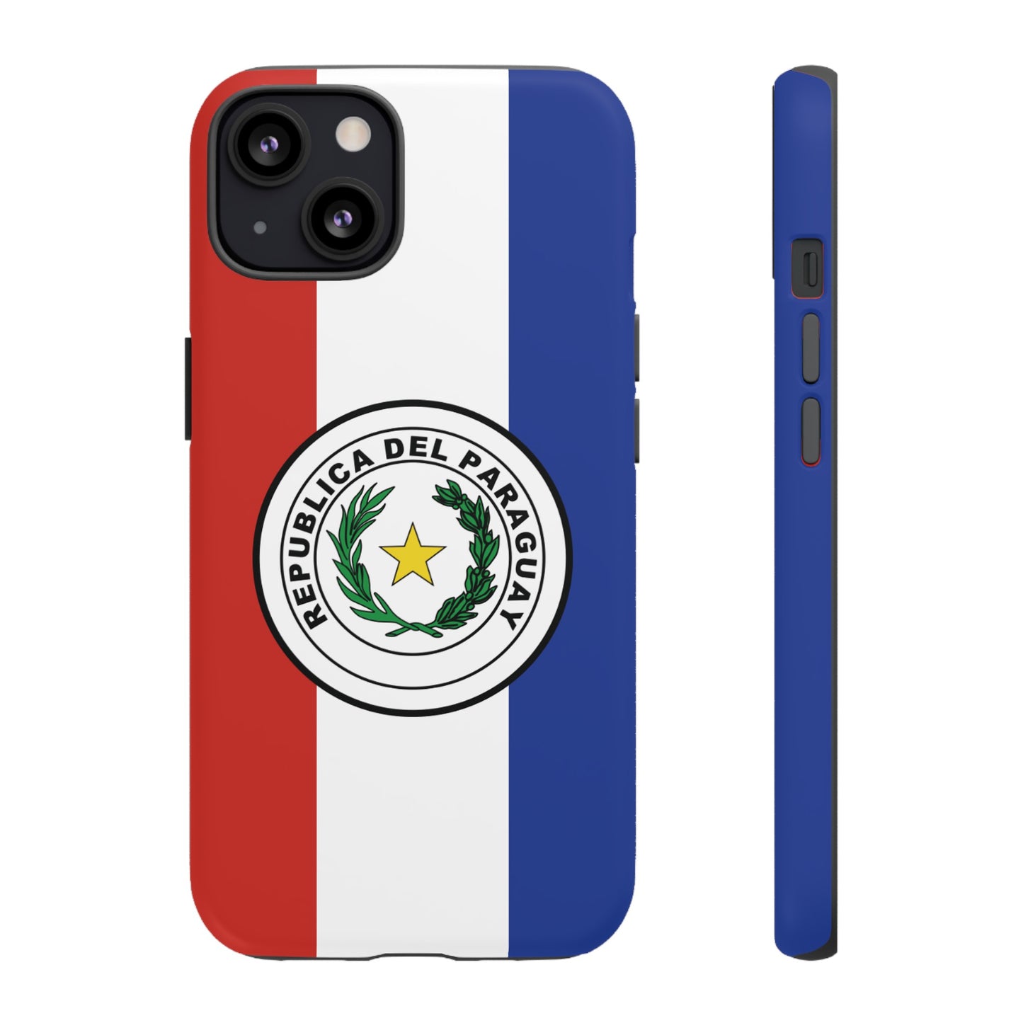 Paraguay Flag Phone Case | iPhone 15 Plus/ Pro, 14, 13, 12| Google Pixel 7, Pro, 5| Samsung Galaxy S23 All Major Phone Models