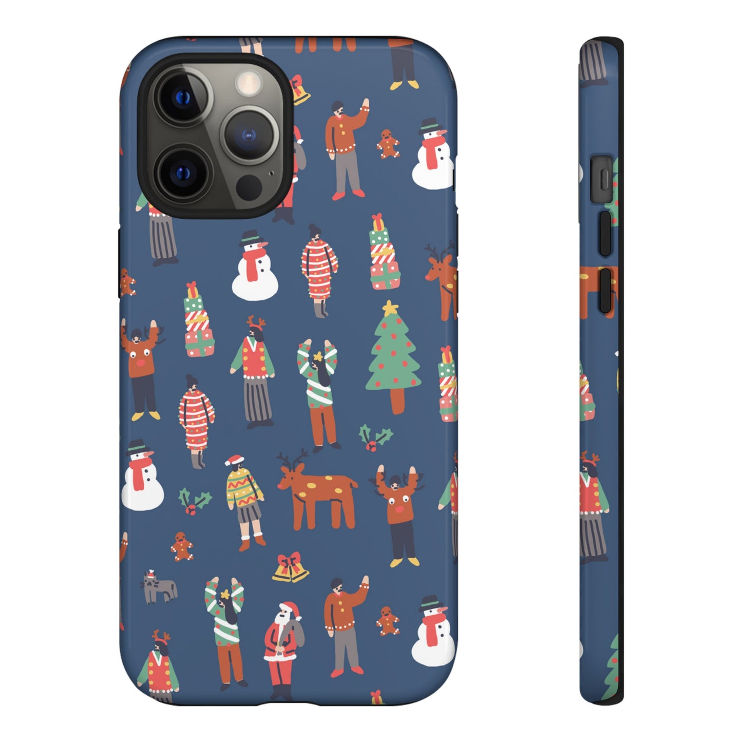 Christmas Party Wallpaper Phone Case | iPhone 15 Plus/ Pro, 14, 13, 12| Google Pixel 7, Pro, 5| Samsung Galaxy S23 All Major Phone Models