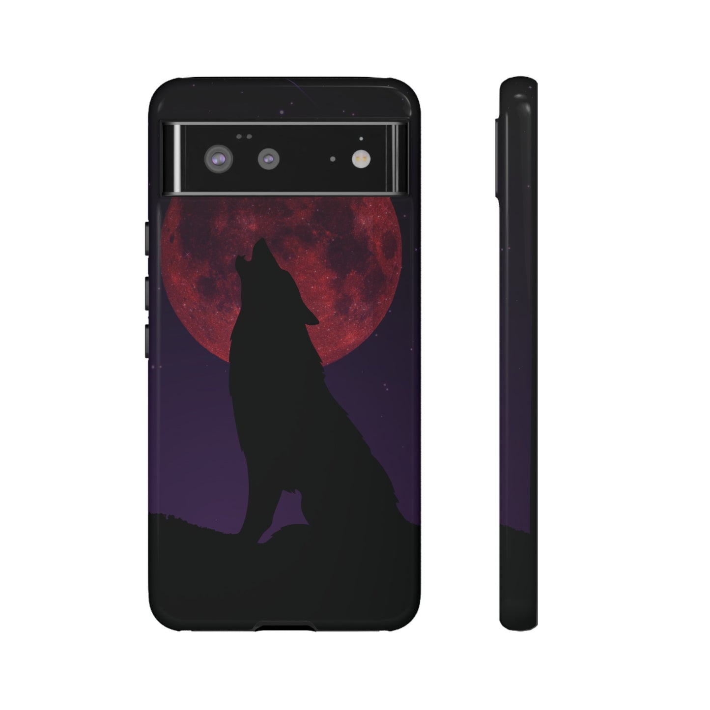 Wolf Wallpaper Phone Case | iPhone 15 Plus/ Pro, 14, 13, 12| Google Pixel 7, Pro, 5| Samsung Galaxy S23 All Major Phone Models