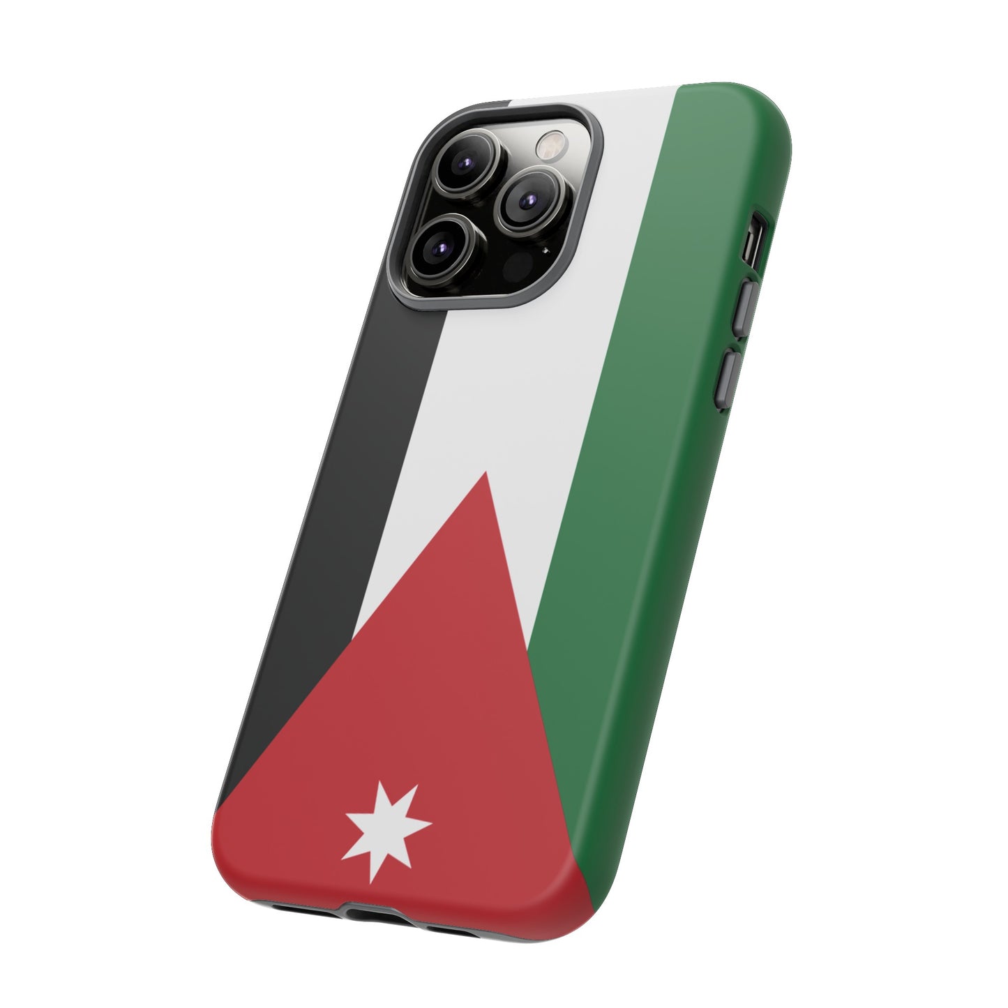 Jordan Flag Phone Case |iPhone 15 Plus/ Pro, 14, 13, 12|Google Pixel 7, Pro, 5| Samsung Galaxy S23 All Major Phone Models