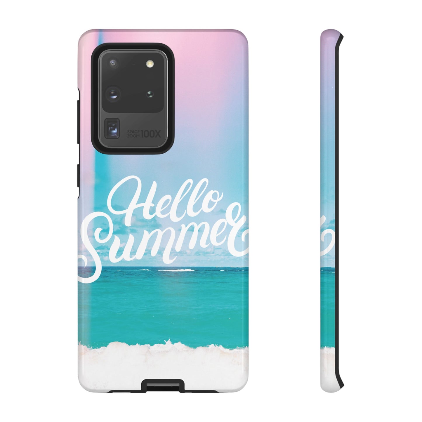 Hello Summer Wallpaper Phone Case | iPhone 15 Plus/ Pro, 14, 13, 12| Google Pixel 7, Pro, 5| Samsung Galaxy S23 All Major Phone Models