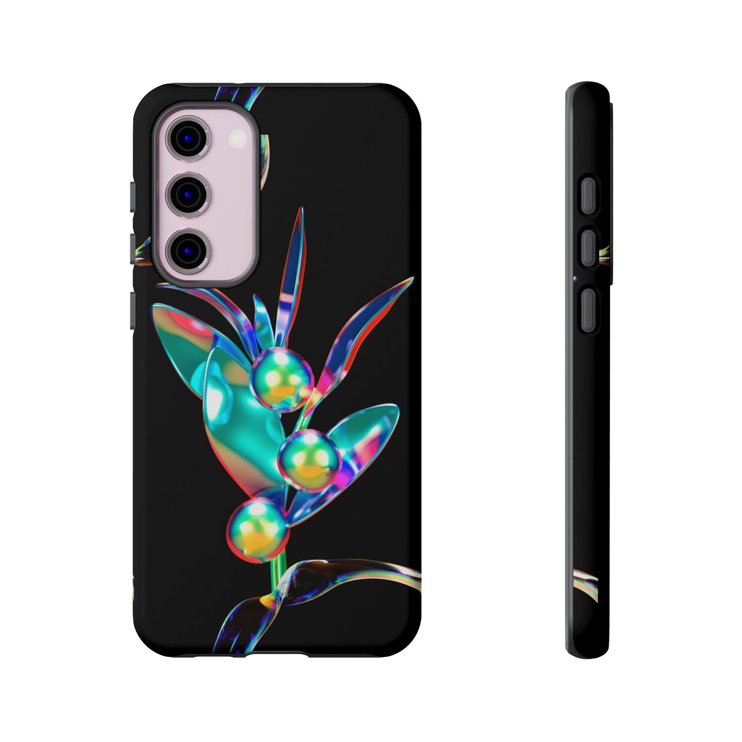 Psychedelic Flower Wallpaper Phone Case | iPhone 15 Plus/ Pro, 14, 13, 12| Google Pixel 7, Pro, 5| Samsung Galaxy S23 All Major Phone Models