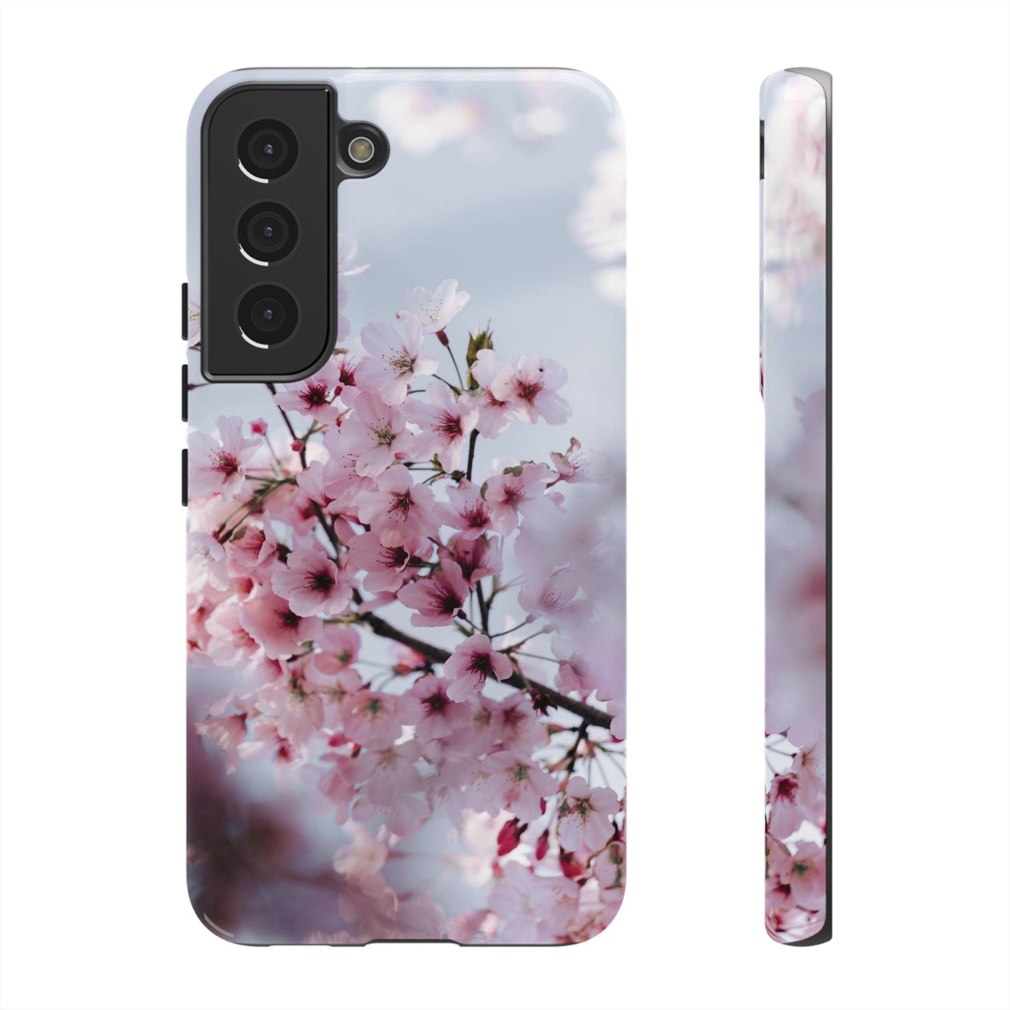 Pink Blossom Wallpaper Phone Case | iPhone 15 Plus/ Pro, 14, 13, 12| Google Pixel 7, Pro, 5| Samsung Galaxy S23 All Major Phone Models