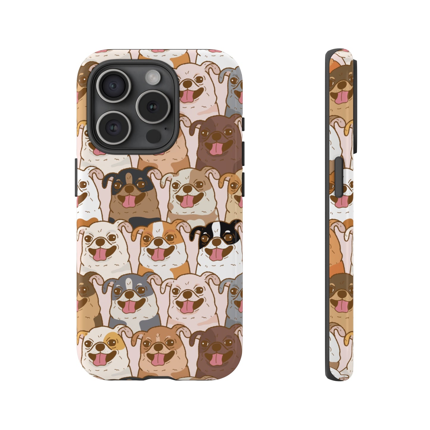 Dog Line Up Phone Case | iPhone 15 Plus/ Pro, 14, 13, 12| Google Pixel 7, Pro, 5| Samsung Galaxy S23 All Major Phone Models