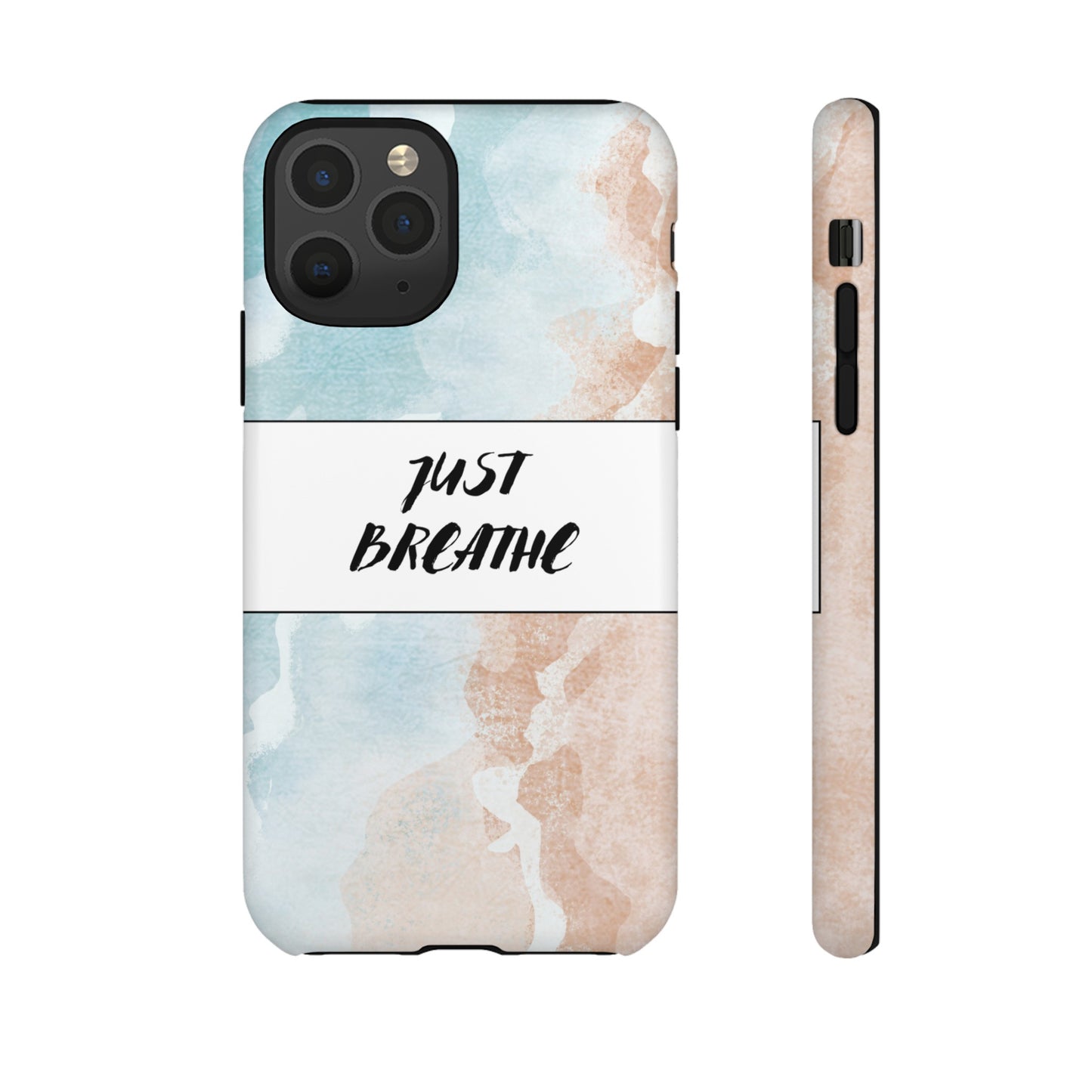 Just Breathe Phone Case | iPhone 15 Plus/ Pro, 14, 13, 12| Google Pixel 7, Pro, 5| Samsung Galaxy S23 All Major Phone Models