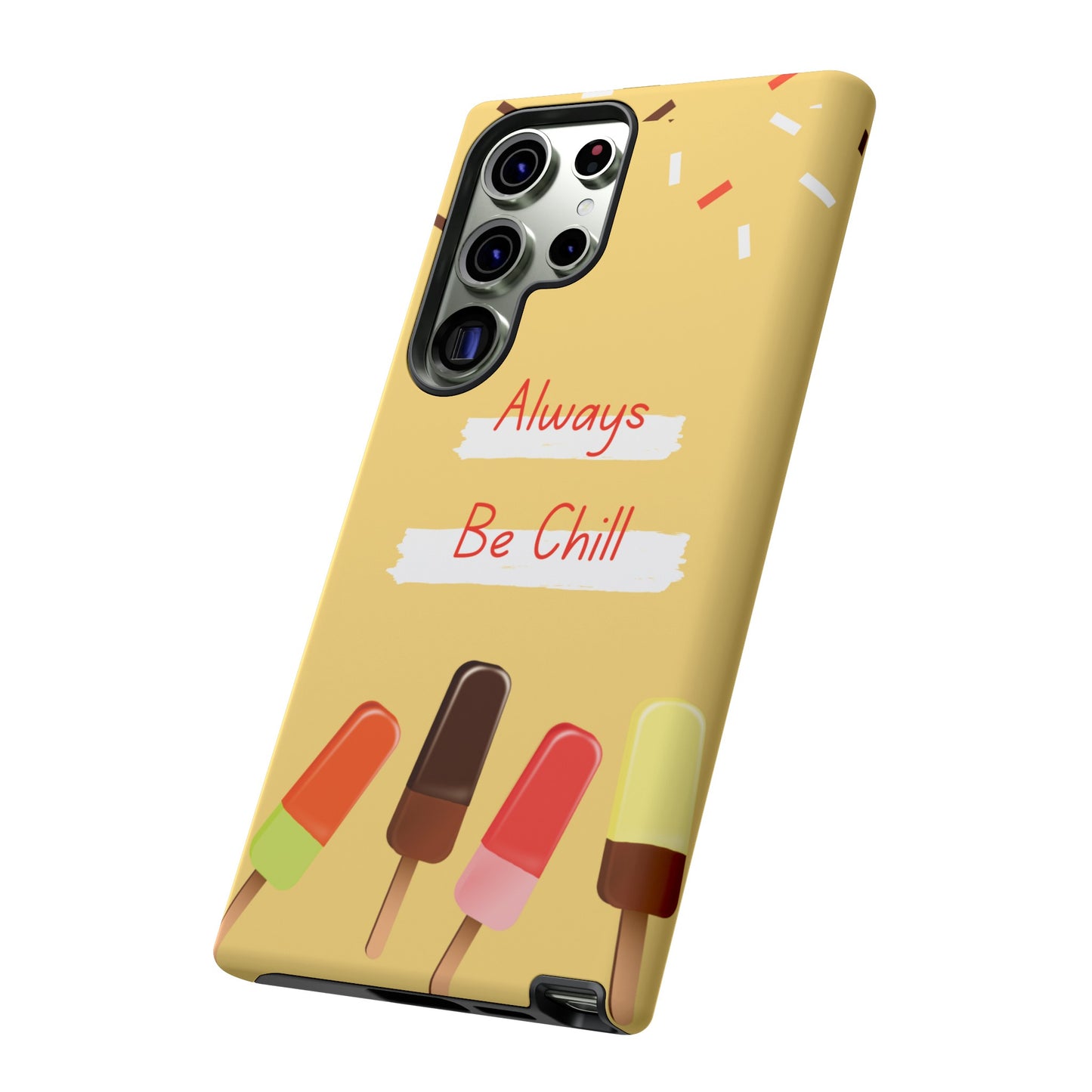 Always Be Chill Wallpaper Phone Case| iPhone 15 Plus/ Pro, 14, 13, 12| Google Pixel 7, Pro, 5| Samsung Galaxy S23 All Major Phone Models