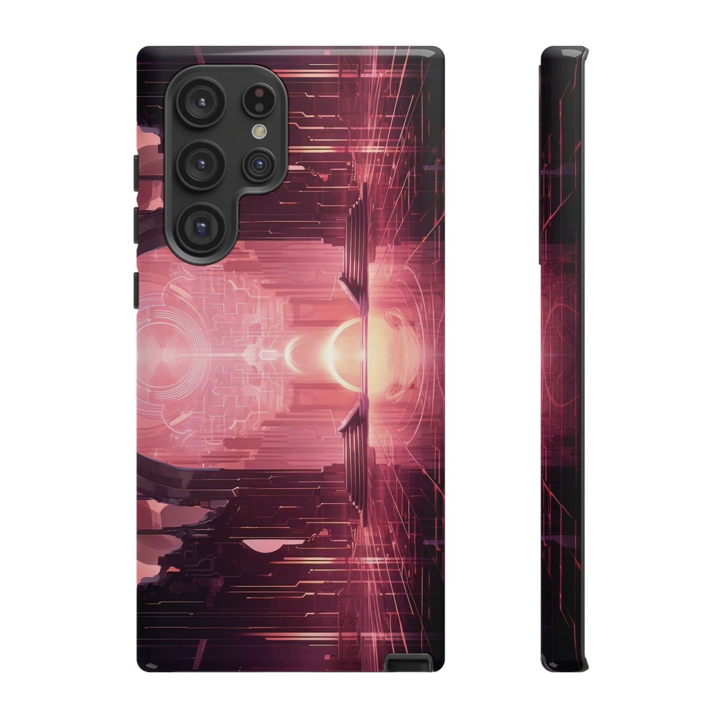 Sci-Fi Hall Wallpaper Phone Case | iPhone 15 Plus/ Pro, 14, 13, 12| Google Pixel 7, Pro, 5| Samsung Galaxy S23 All Major Phone Models