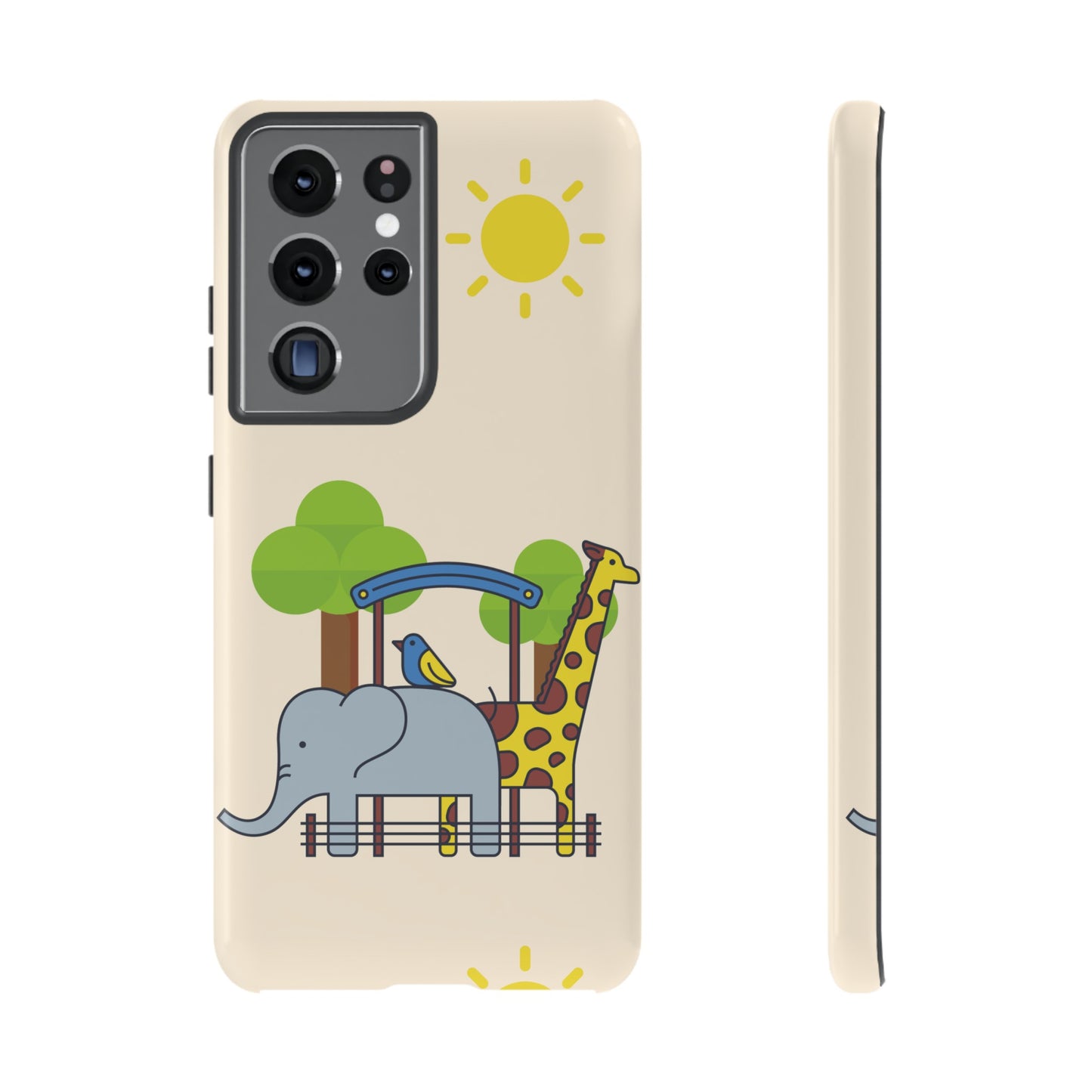 Zoo Wallpaper Phone Case | iPhone 15 Plus/ Pro, 14, 13, 12| Google Pixel 7, Pro, 5| Samsung Galaxy S23 All Major Phone Models