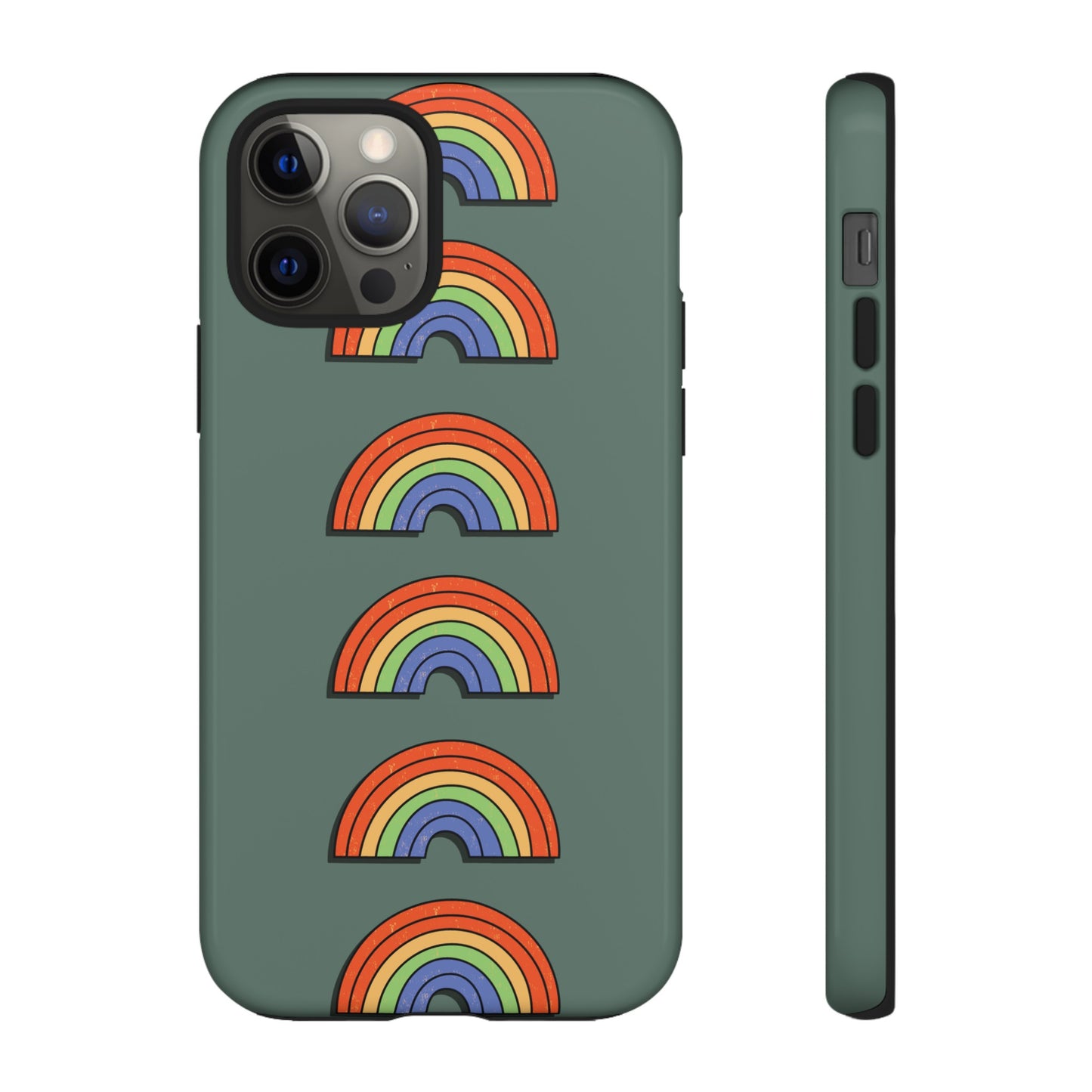 Rainbow Wallpaper Phone Case | iPhone 15 Plus/ Pro, 14, 13, 12| Google Pixel 7, Pro, 5| Samsung Galaxy S23 All Major Phone Models