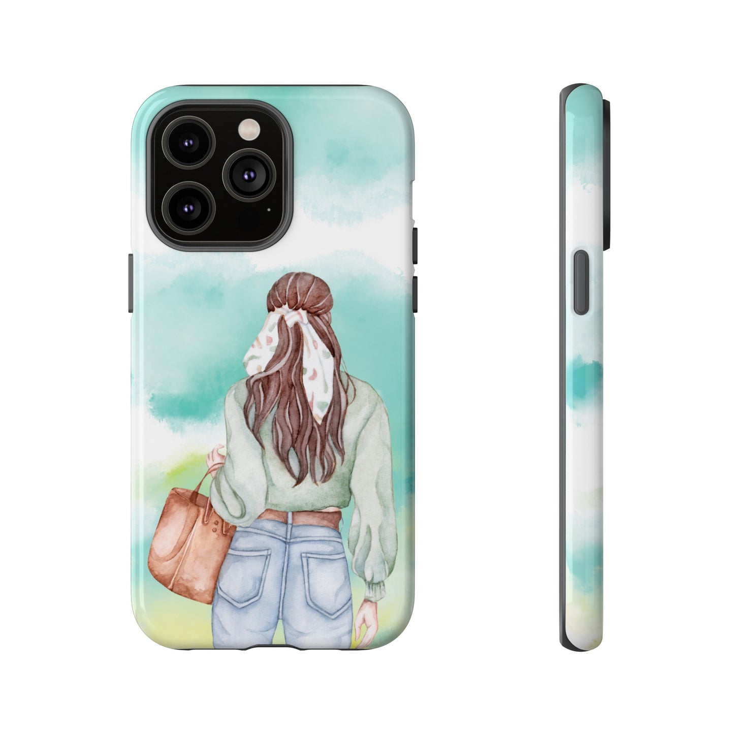 Girl Wallpaper Phone Case | iPhone 15 Plus/ Pro, 14, 13, 12| Google Pixel 7, Pro, 5| Samsung Galaxy S23 All Major Phone Models